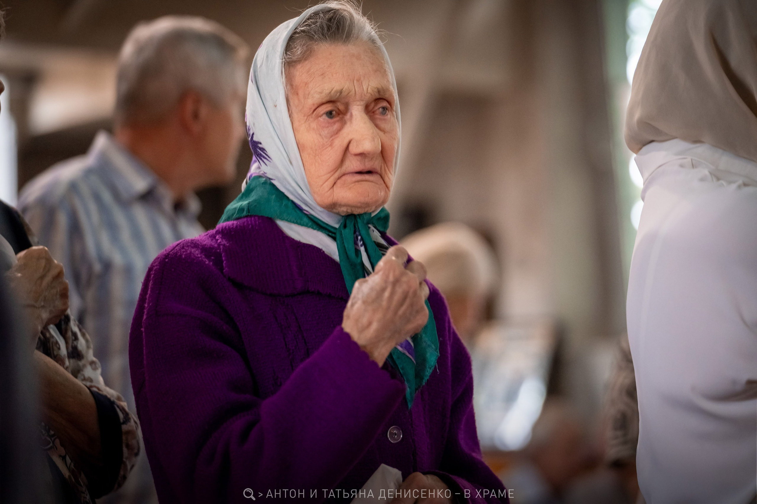 Храм свт. Николая Чудотворца, г. Зерноград. праздник Вознесения Господня. Антон и Татьяна Денисенко — В храме