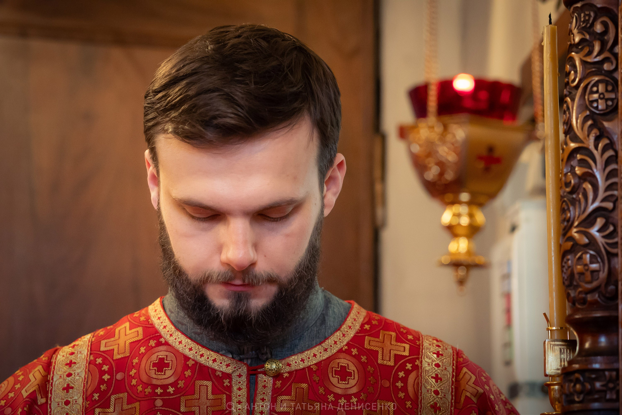 Храм Преображения Господня в Богородском. Антипасха. Антон и Татьяна Денисенко — В храме