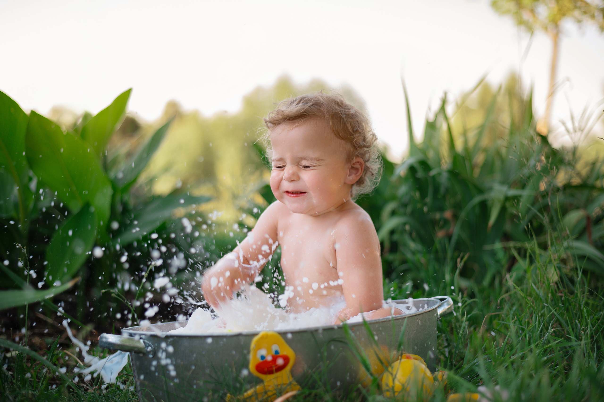 Молочная ванночка. Семейный и детский фотограф в Шатках и Арзамасе Александра Магомедова
