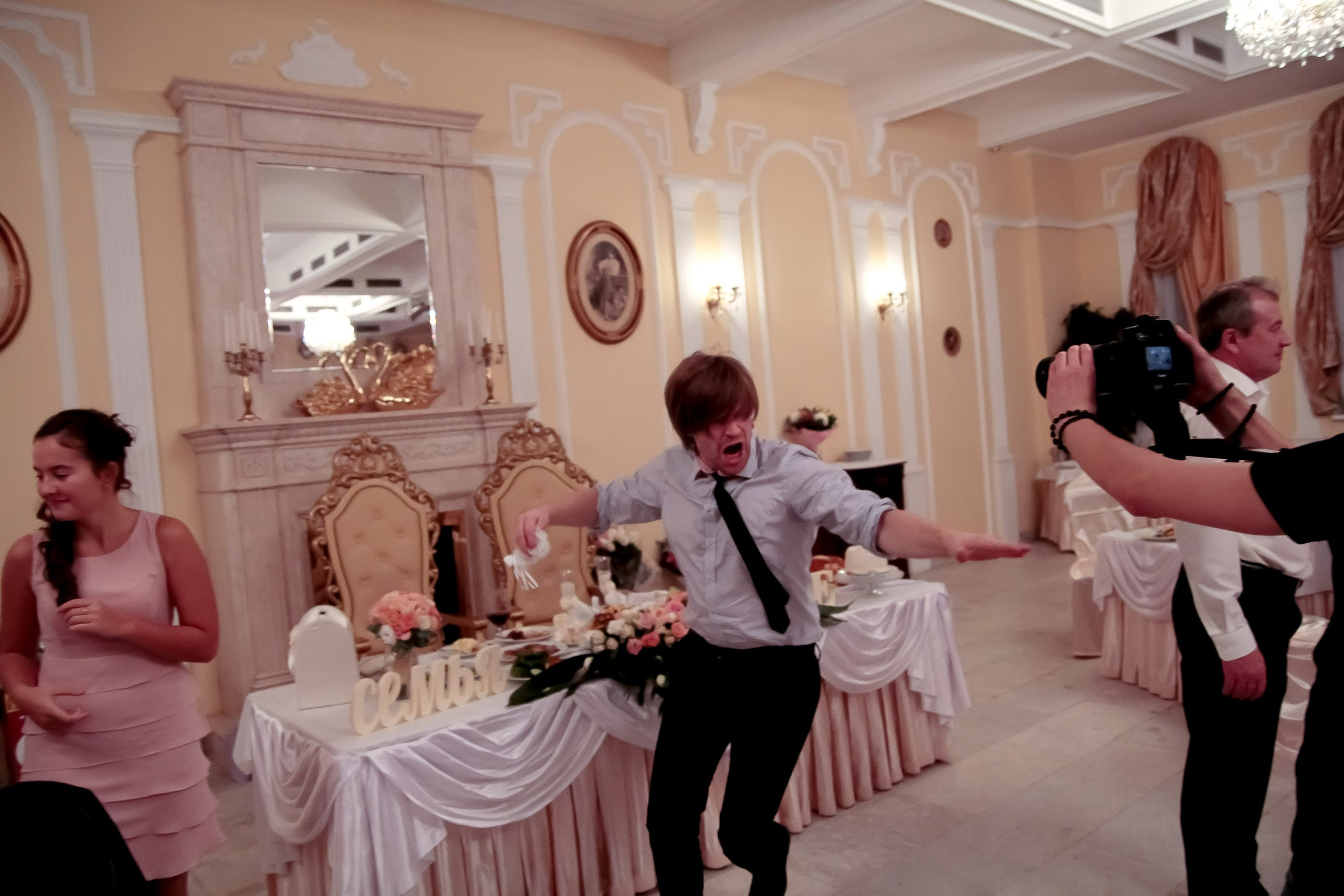 Банкет/Banquet. Максим Матвийченко и Виктория Басова профессионалы своего дела