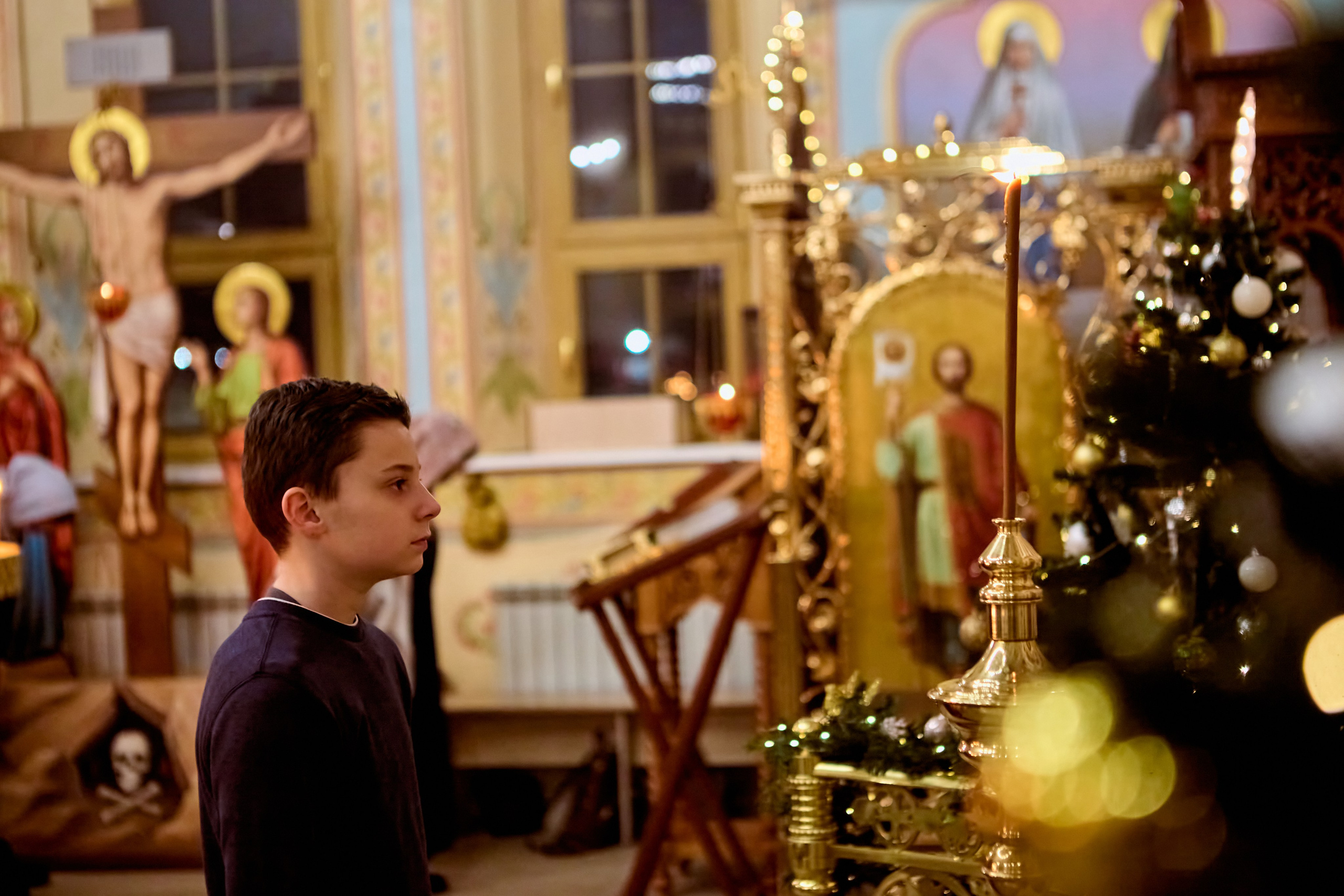 Литургия в Новогоднюю Ночь 2025