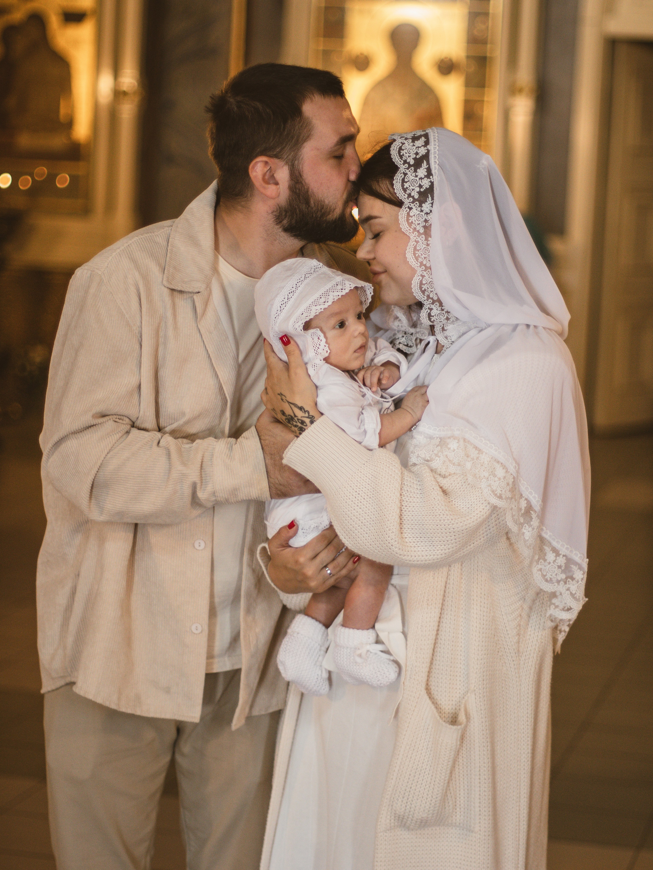 Таинство Крещения. Семейный фотограф в Ангарске Екатерина Трифонова