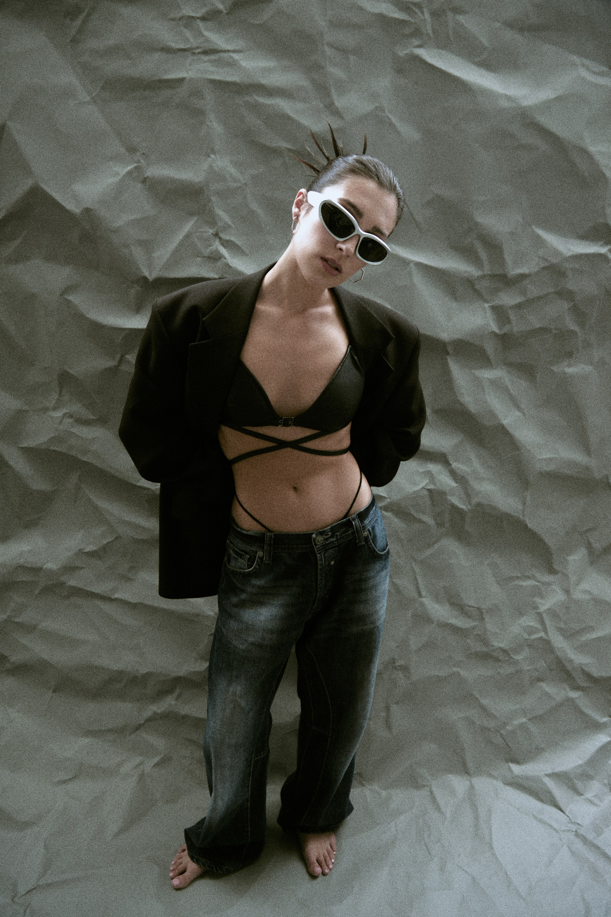 Мятый фон (Кристина). Креативный, коммерческий фотограф в Москве