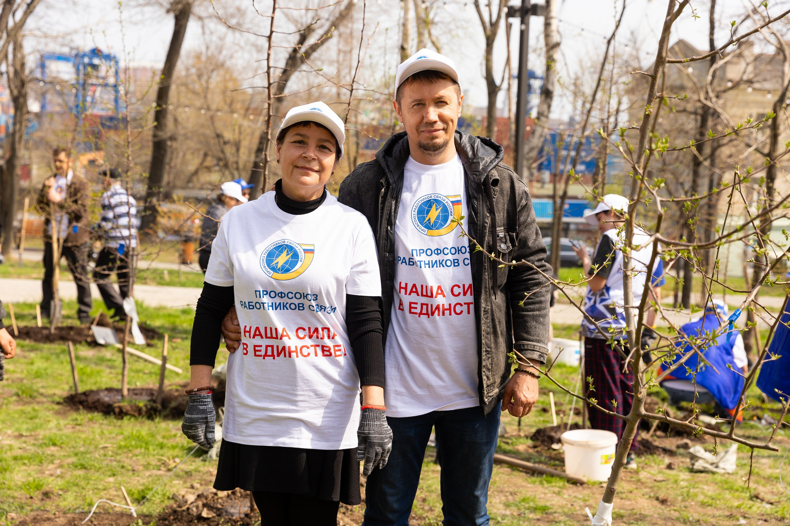 Посадка деревьев. Репортажный фотограф во Владивостоке