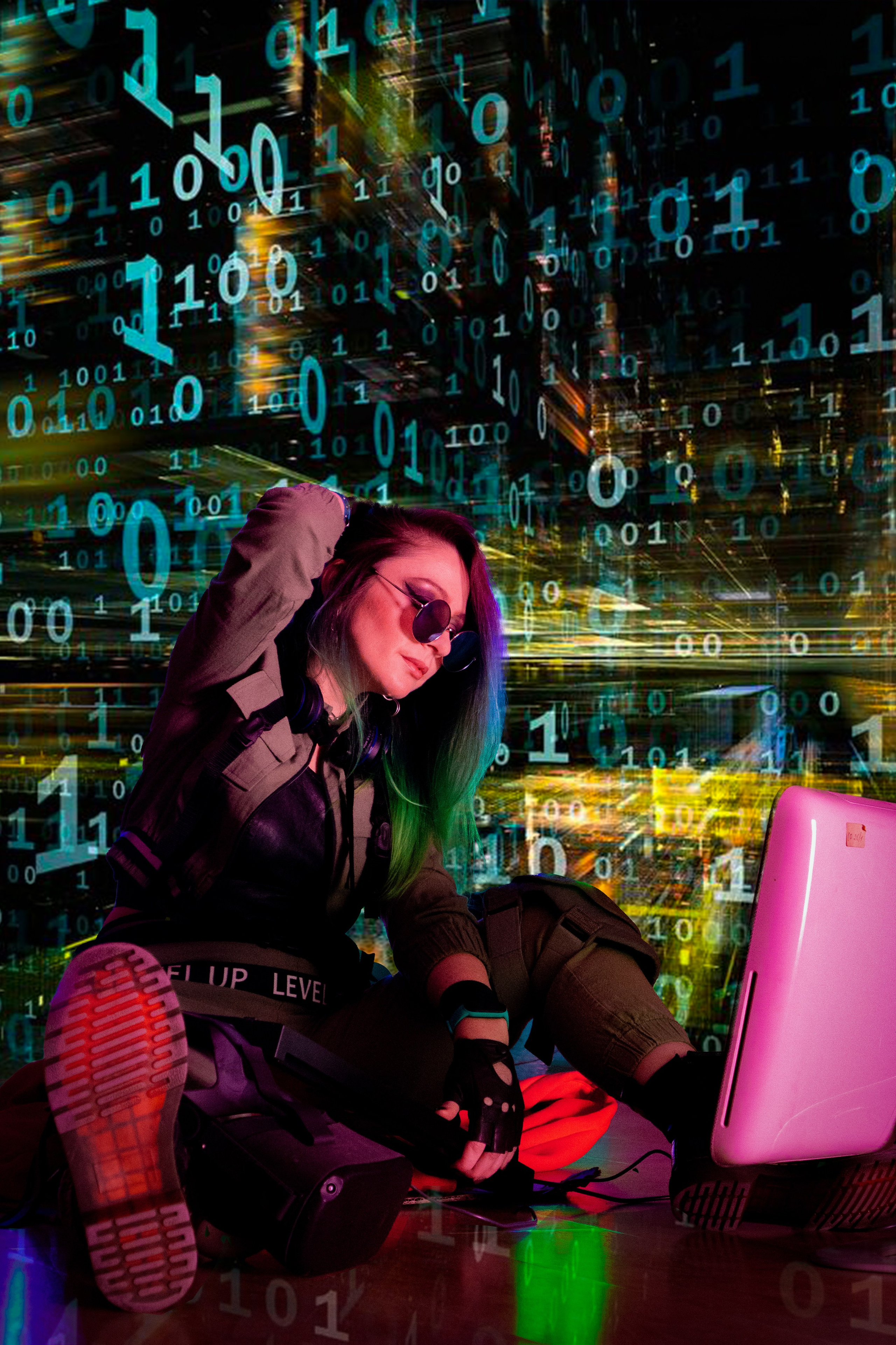 Фотосессия в стиле Киберпанк. Фотограф в Южно-Сахалинске Гусаков Евгений