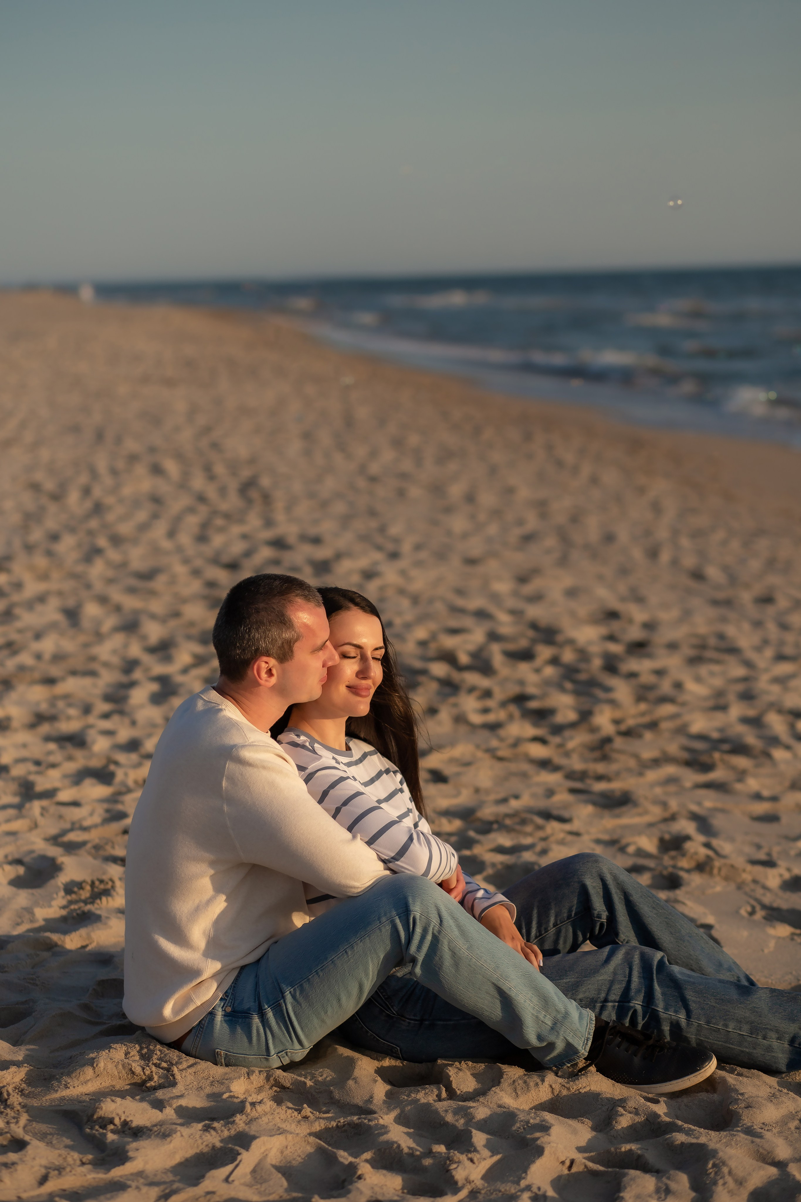 Павел и Татьяна. Закат в Янтарном. Фотограф в Калининграде Решетникова Алина