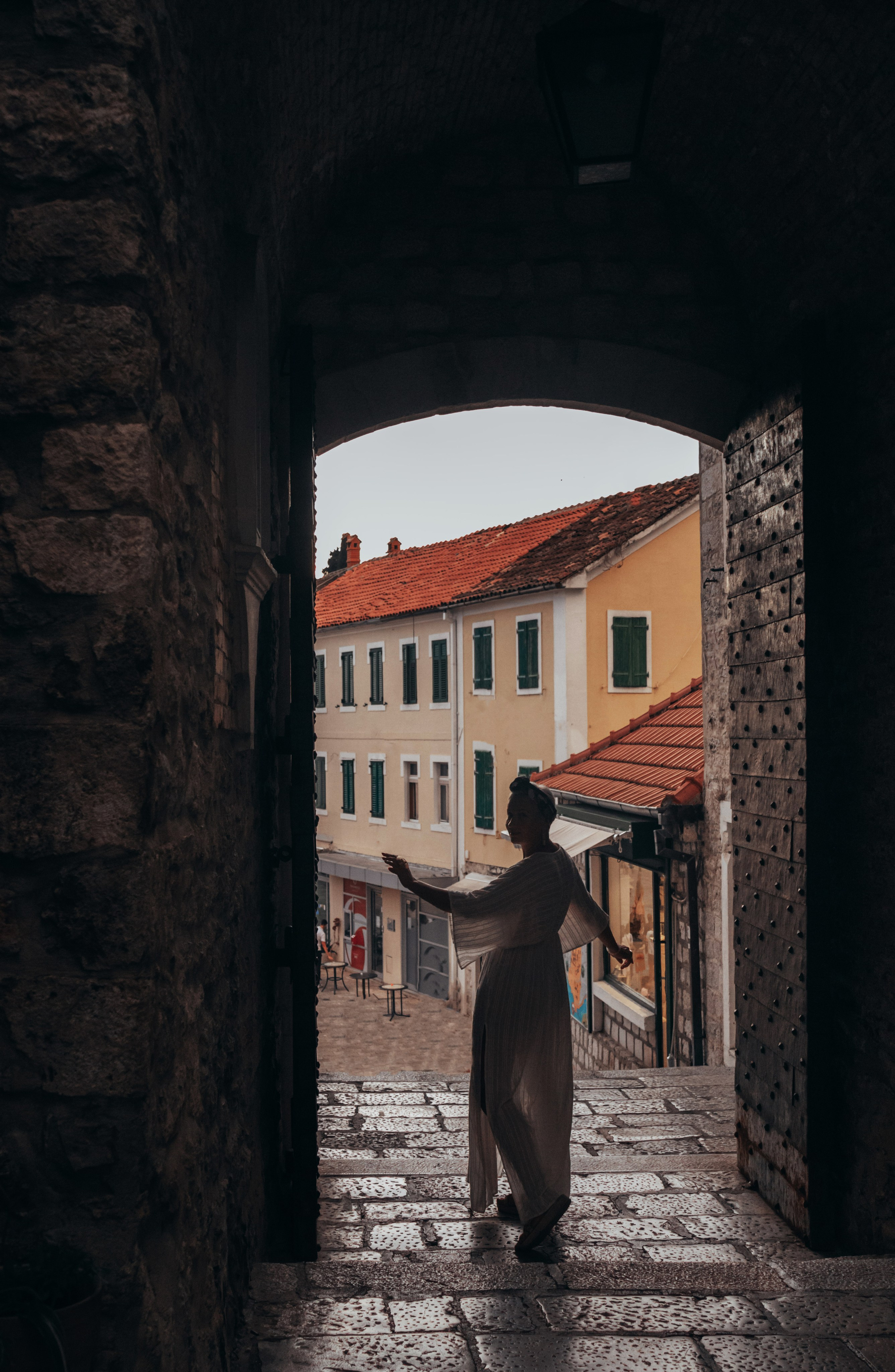 Mystery Herceg Novi with Maria. Portrait photographer in Tivat Montenegro Katerina Kirsanova
