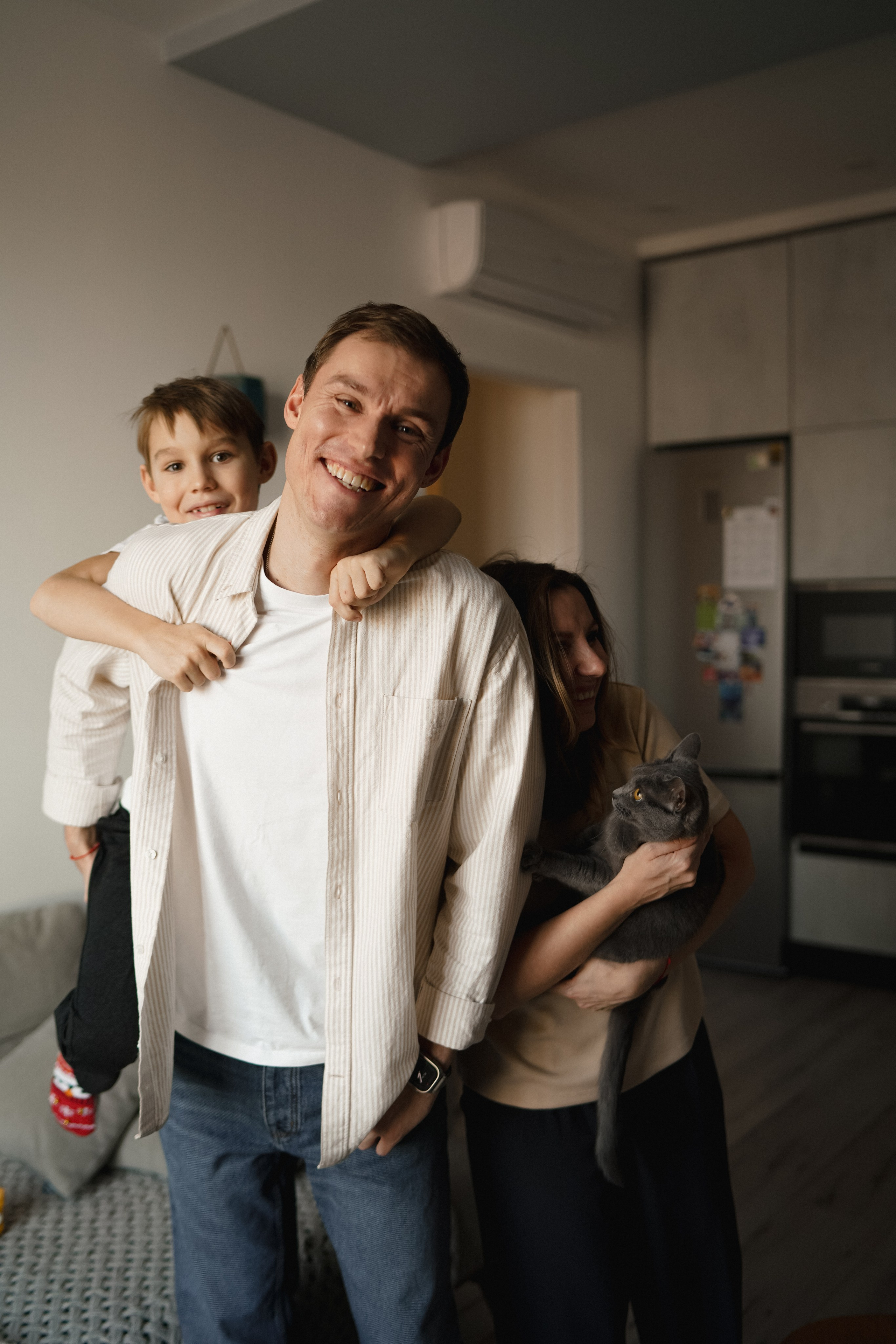 ДПС — Добрый Папа Саши. Фотограф Анна Кобазева, Москва