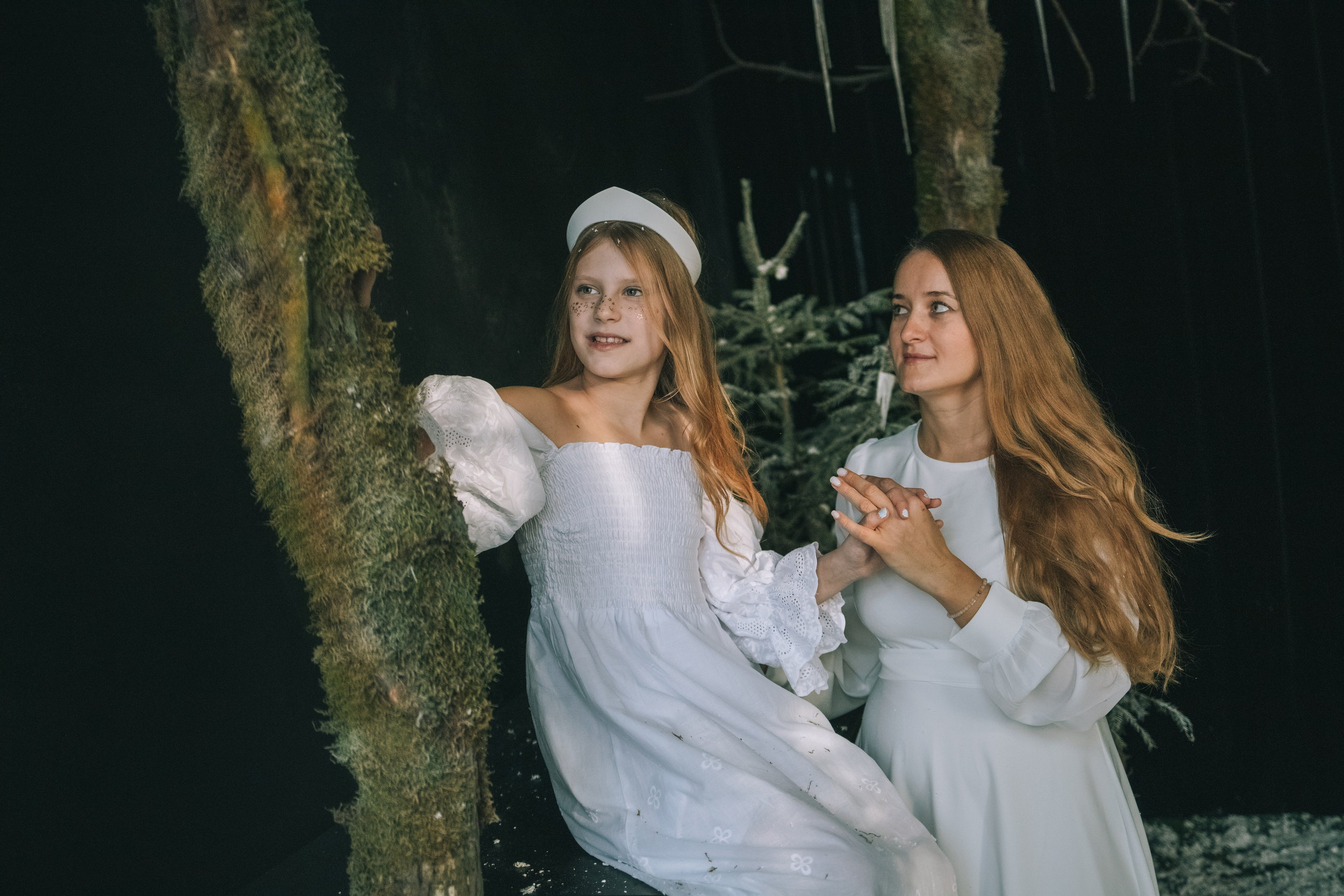 Волшебный зимний лес. Семейный и детский фотограф в Москве Анна Чертополох