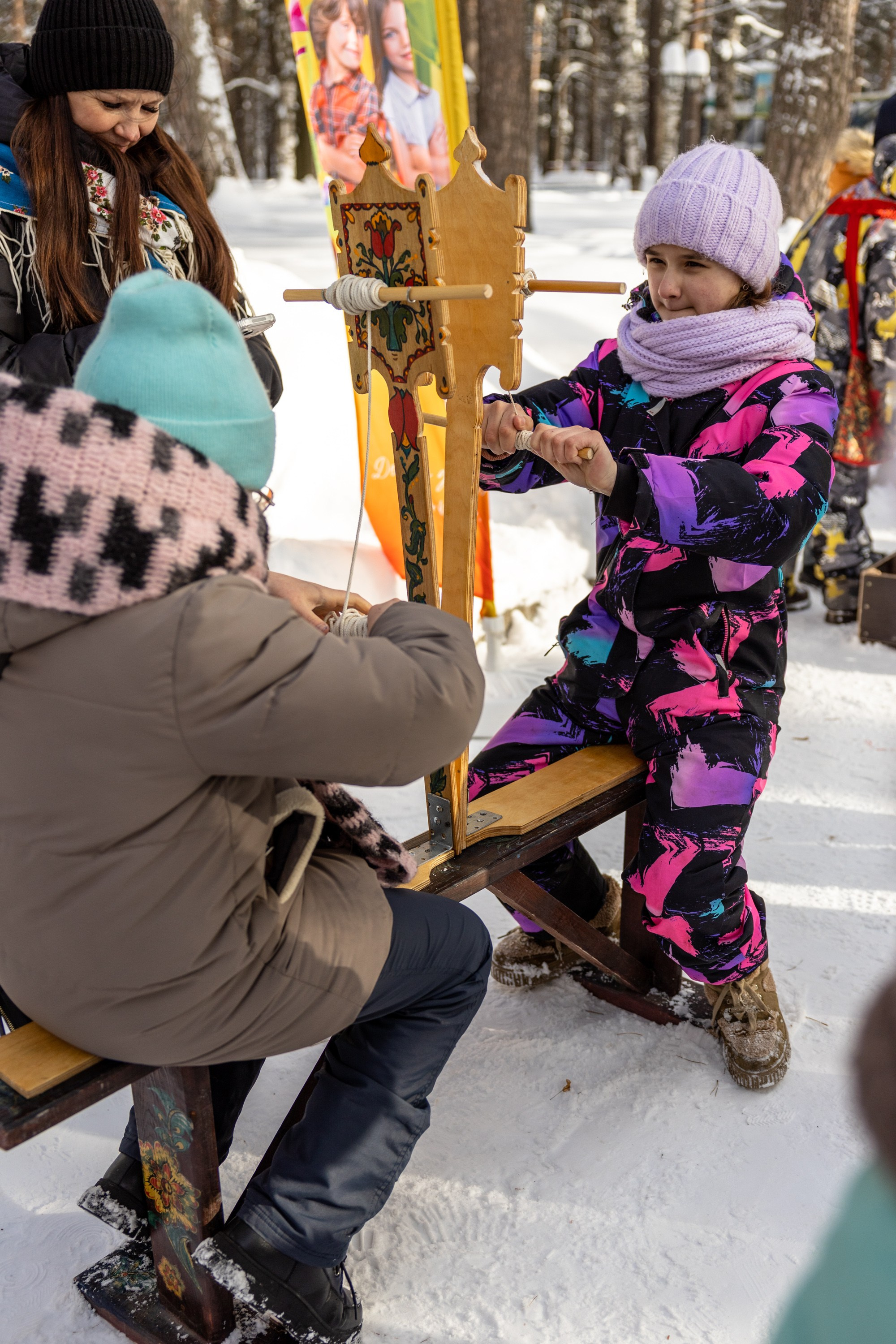 Празднование Масленицы в Берендеевке. Портретный фотограф в Костроме Наталия Клевинскас
