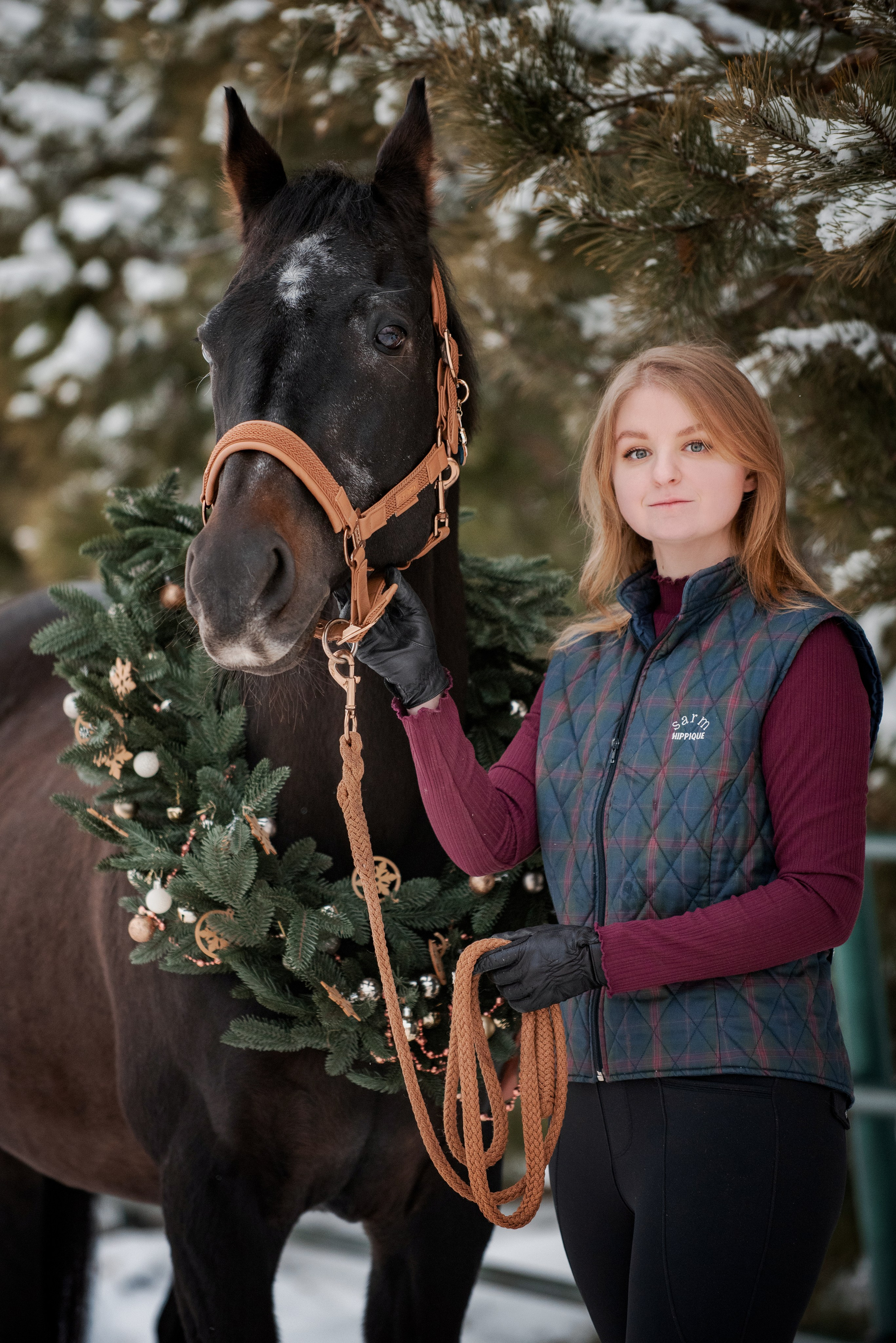 Зимний Настасьин табун. Куракина Дарья • Конный фотограф