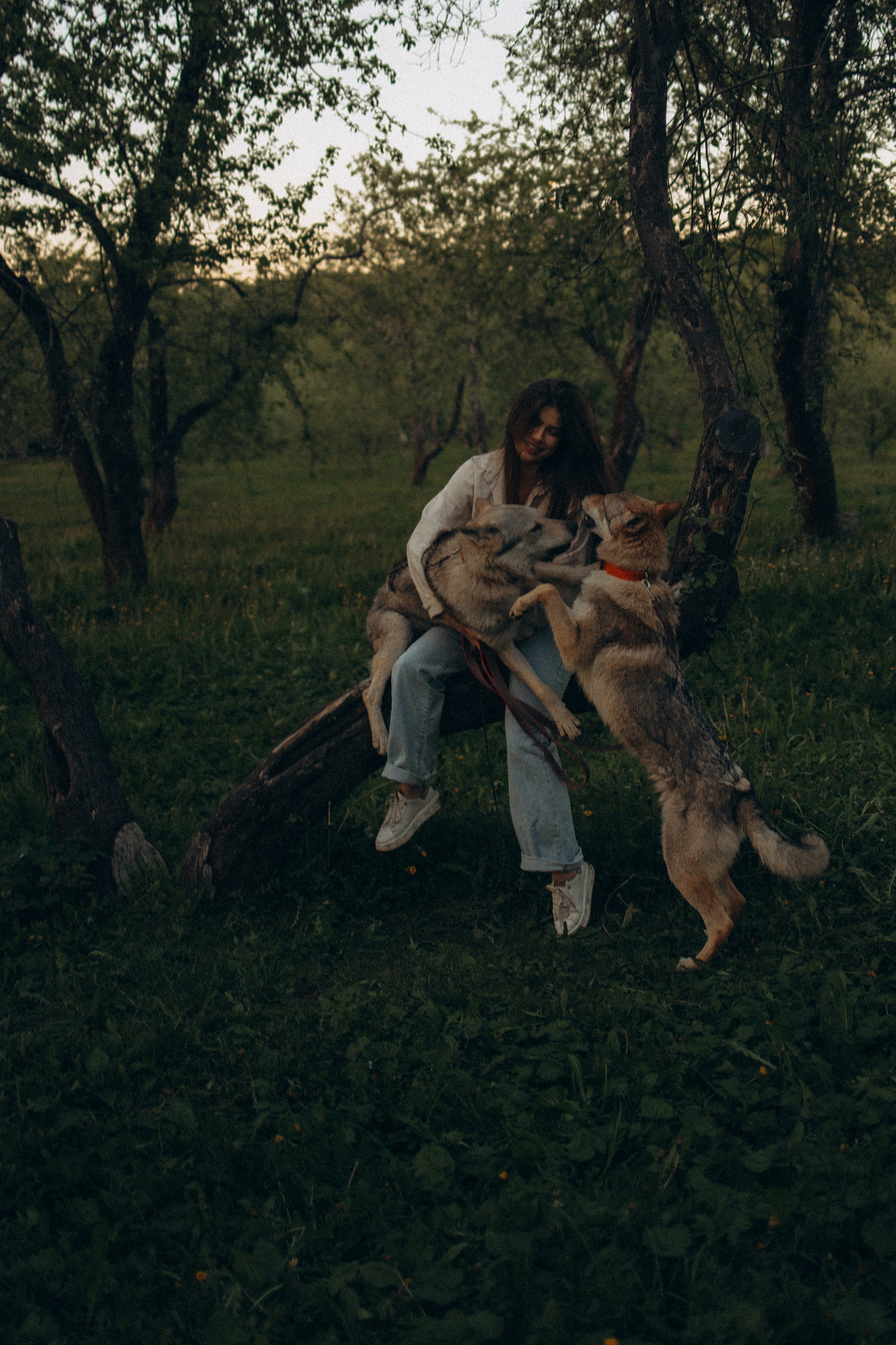 Аня и ее семья. Фотораф — анималист Мария Шистка
