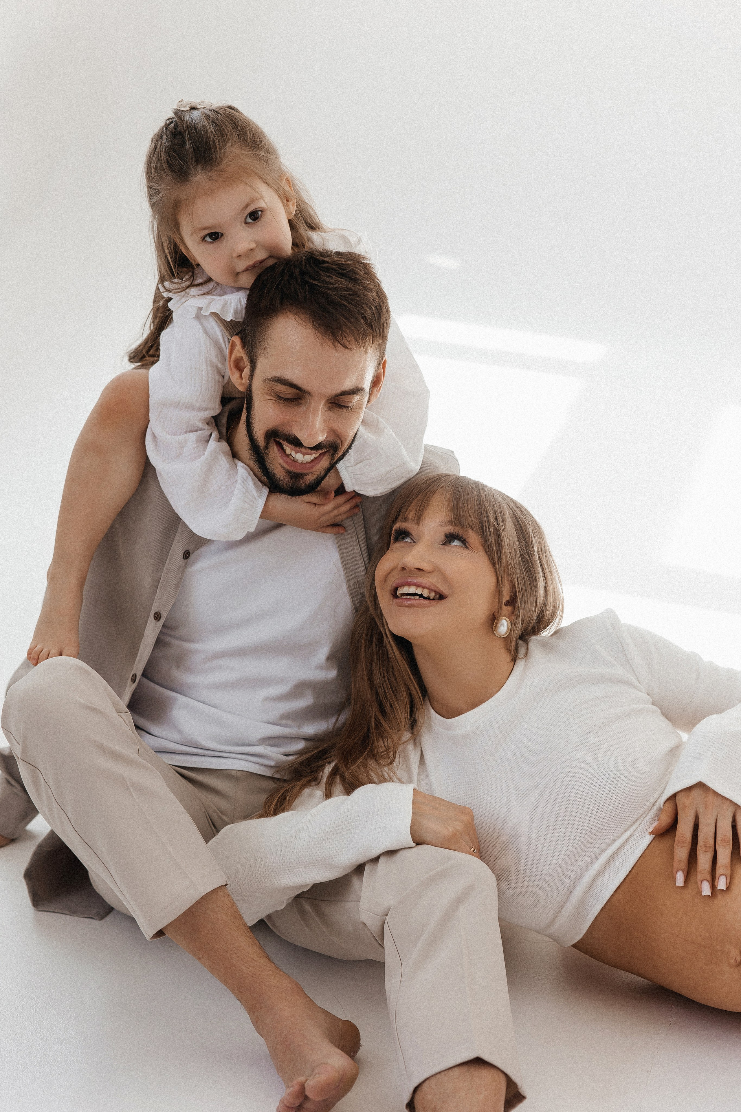 Анастасия с семьей