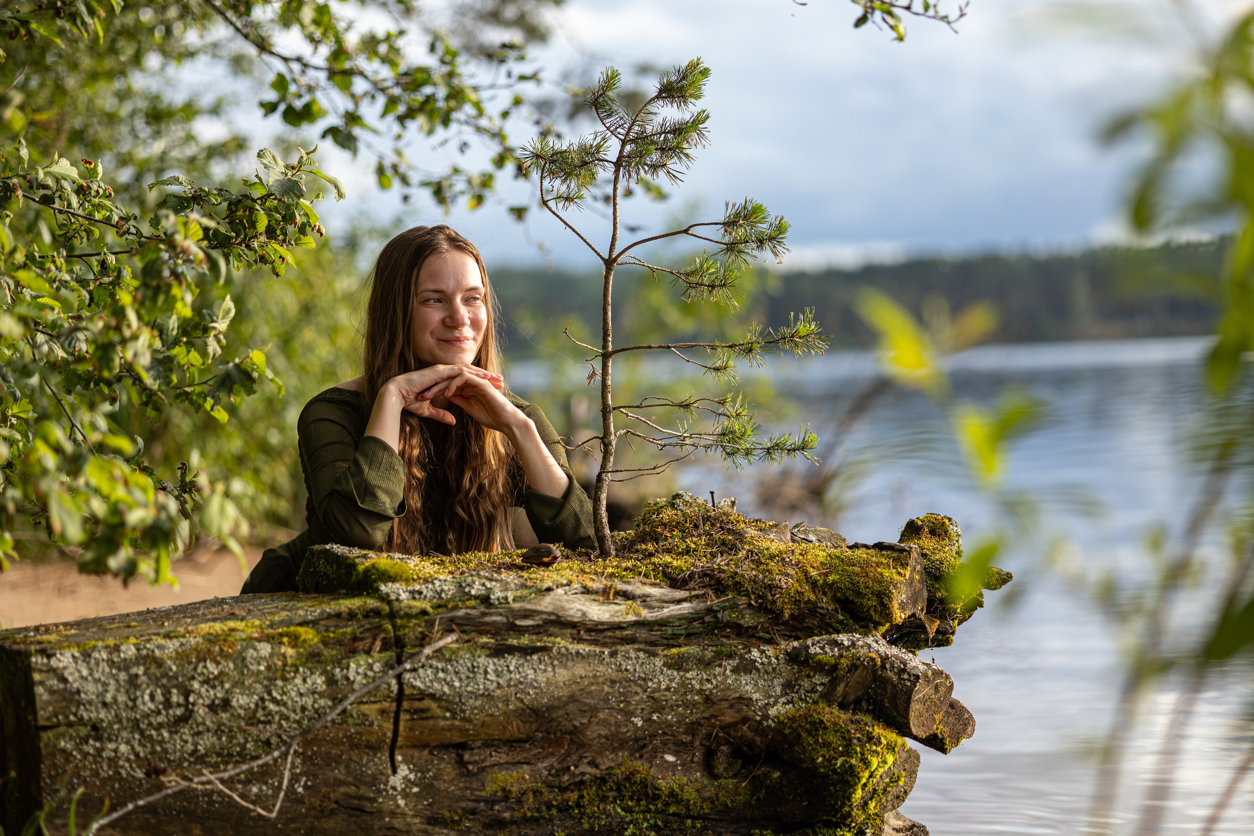 Фотосессия на озере для Анны
