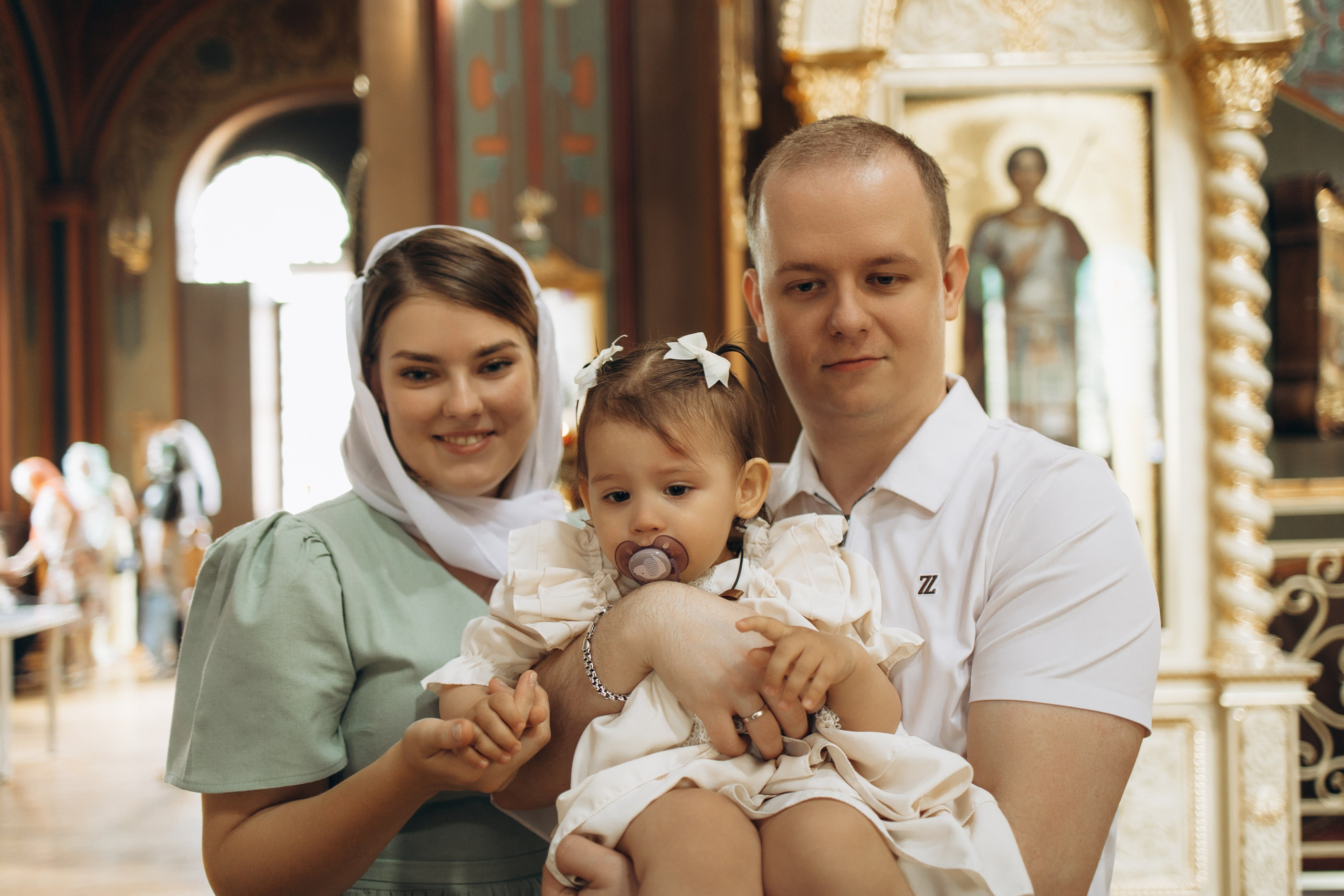 Крещение Стефании. Самый теплый фотограф в Краснодаре Рябоконь Ксения