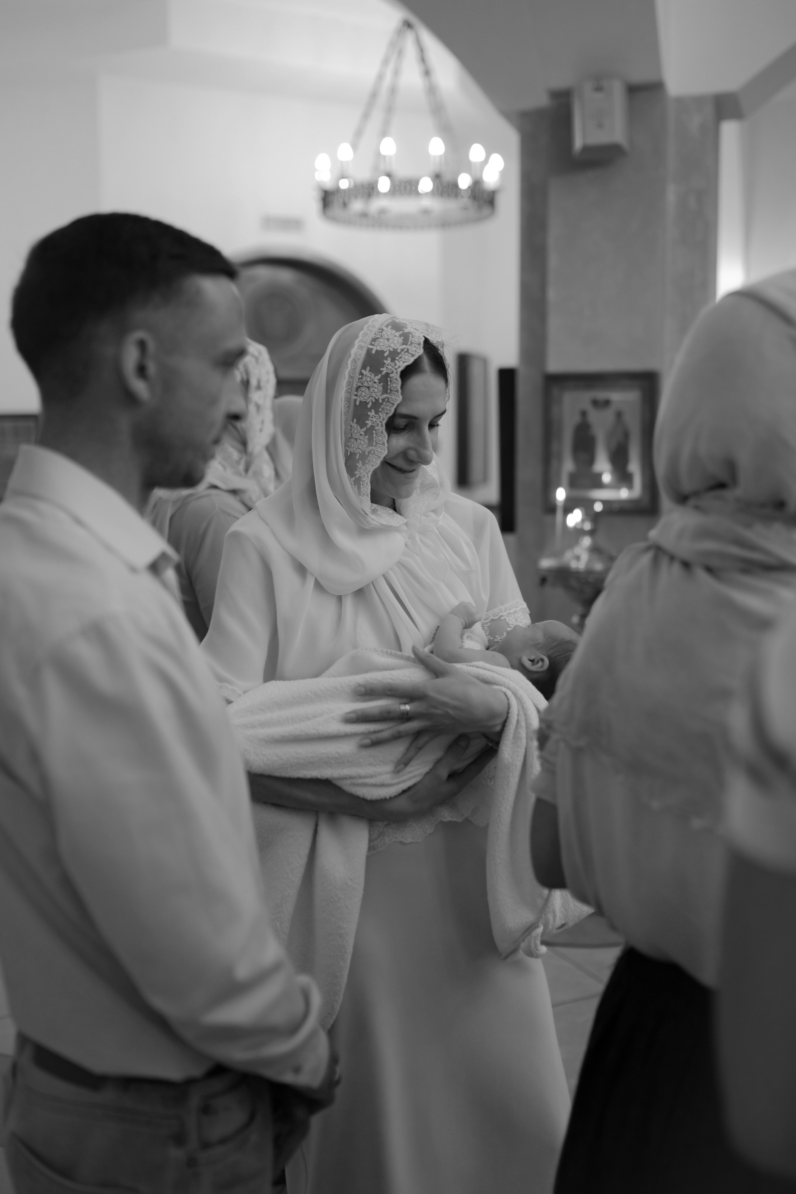 Крещение Анастасии. Семейный и детский фотограф в Москве Дорогова Екатерина