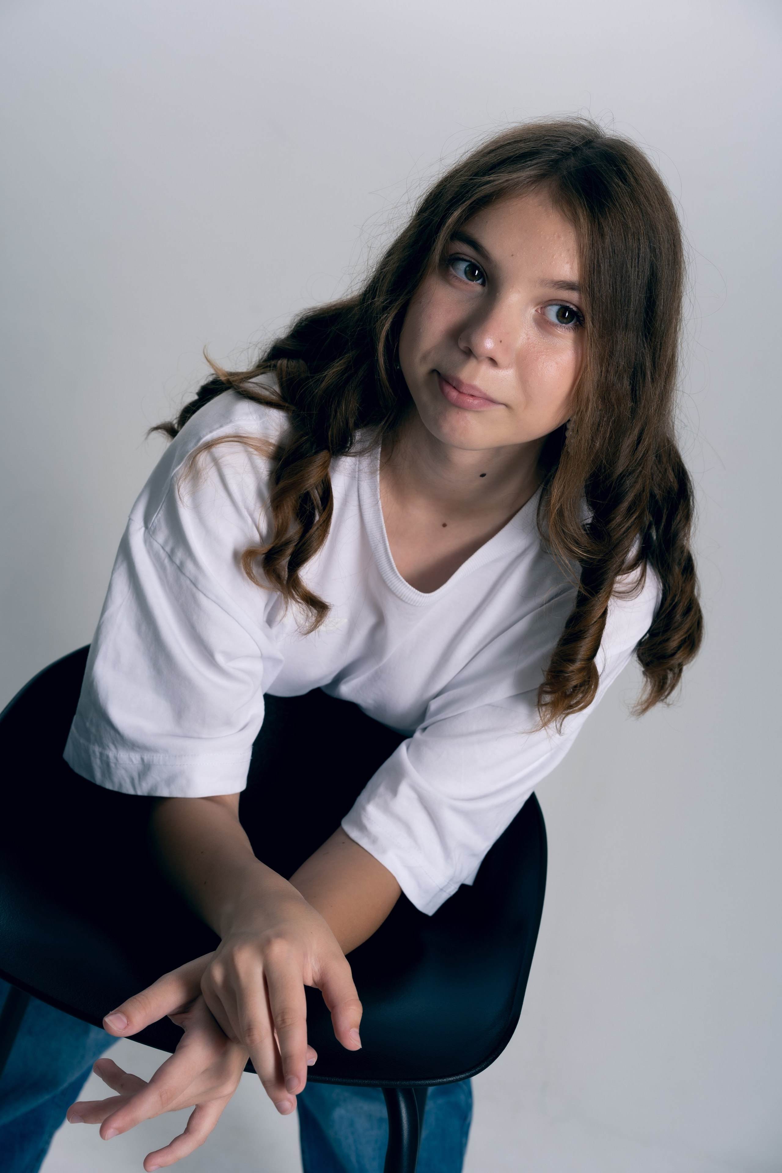 Съемка подростка в студии. Виктория Спорова. Ваш портретный фотограф в Санкт-Петербурге