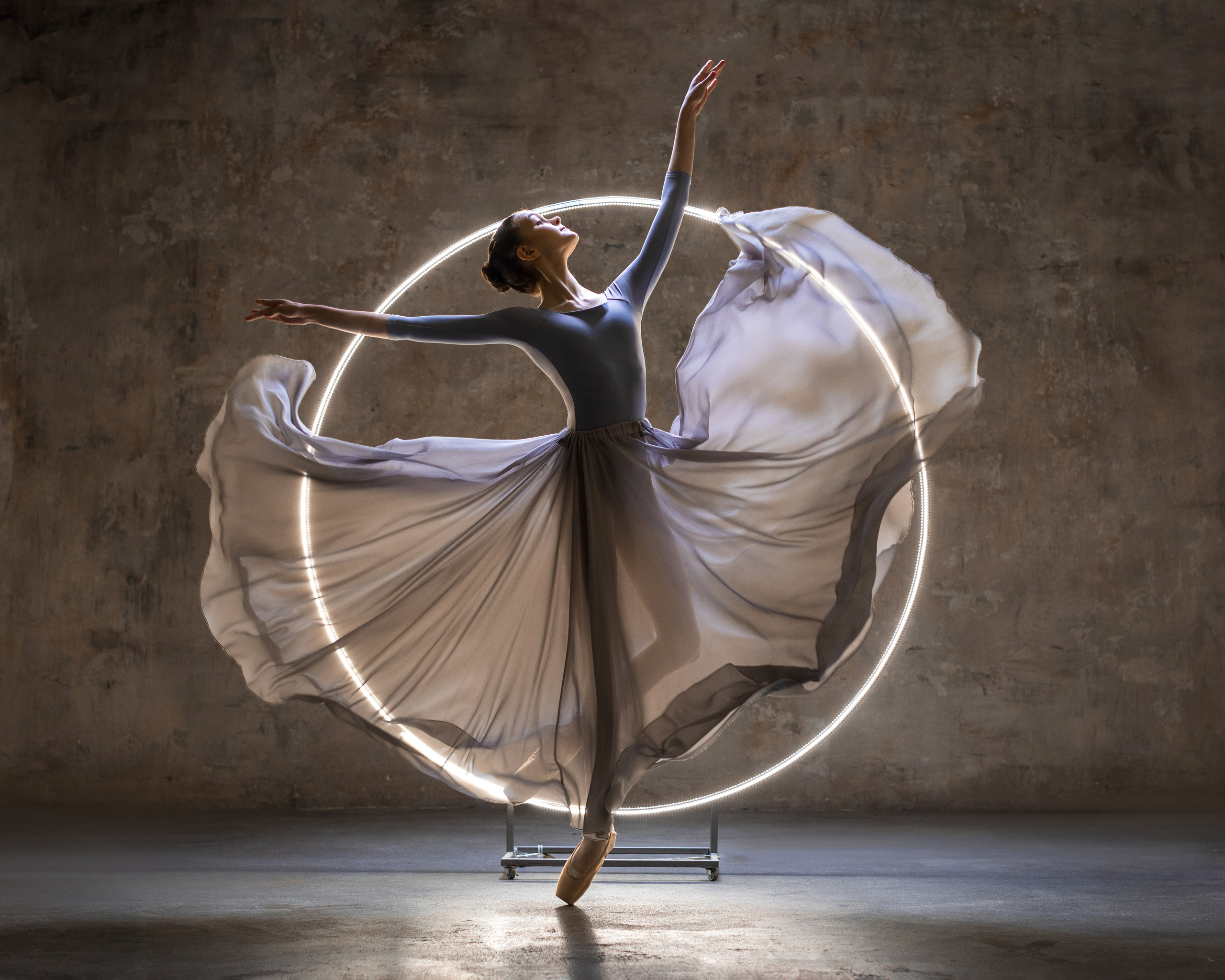Балетная съёмка на белой циклораме и фонах. Балетный фотограф Алина Ханько — Душа Балета