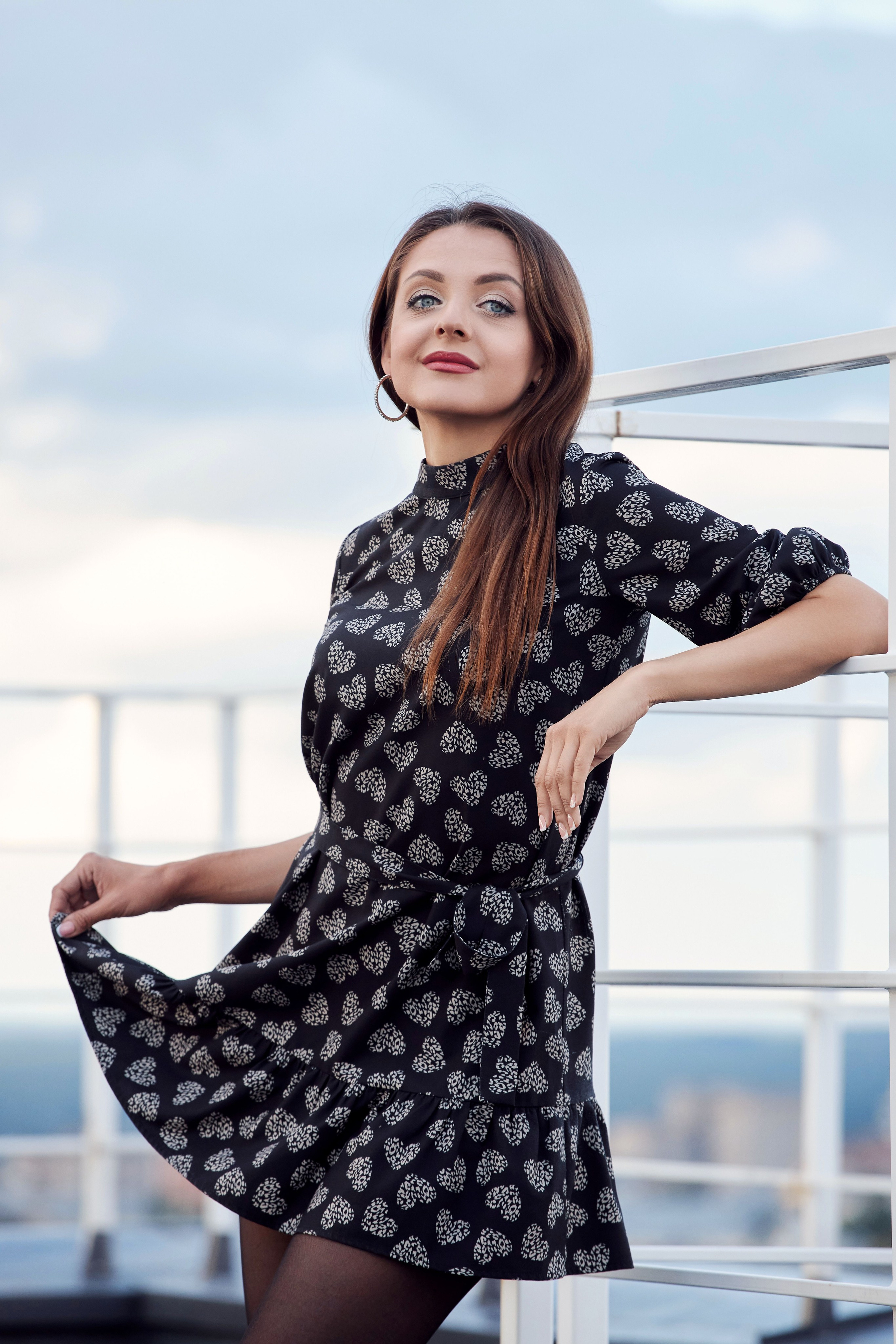 На крыше. Фотограф Алексей Яковлев