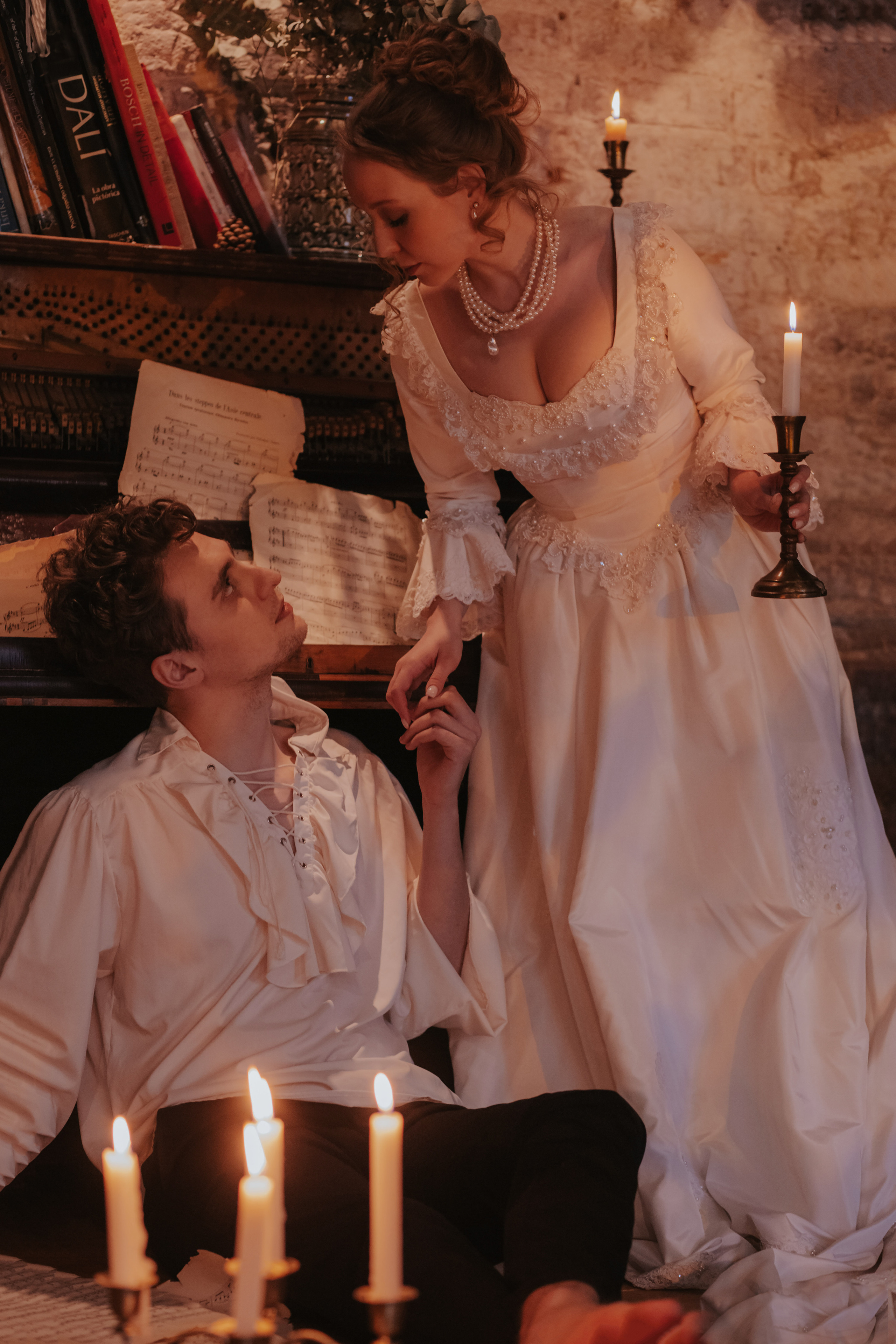 Мария и Сергей. Художественная винтажная фотография