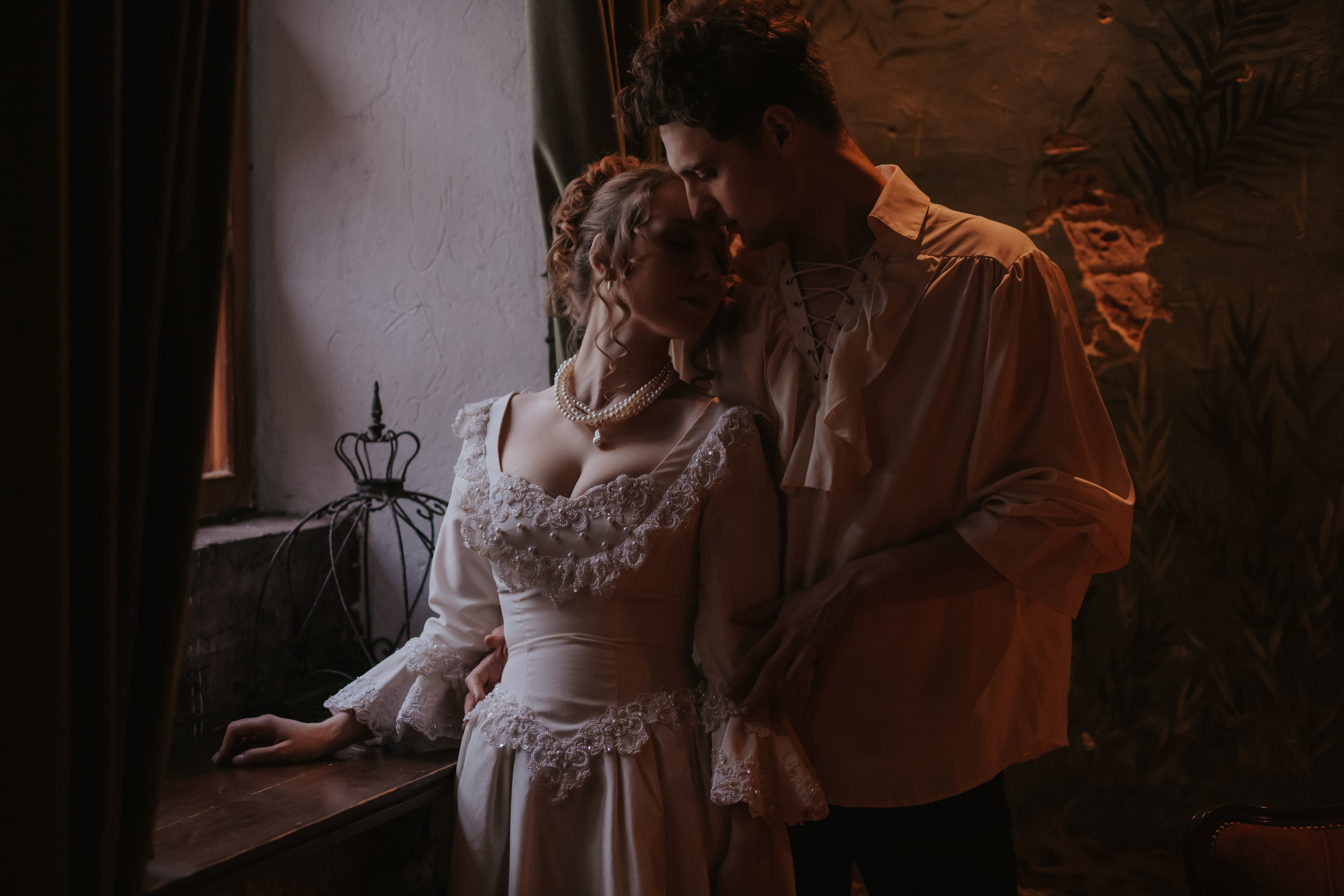 Мария и Сергей. Художественная винтажная фотография