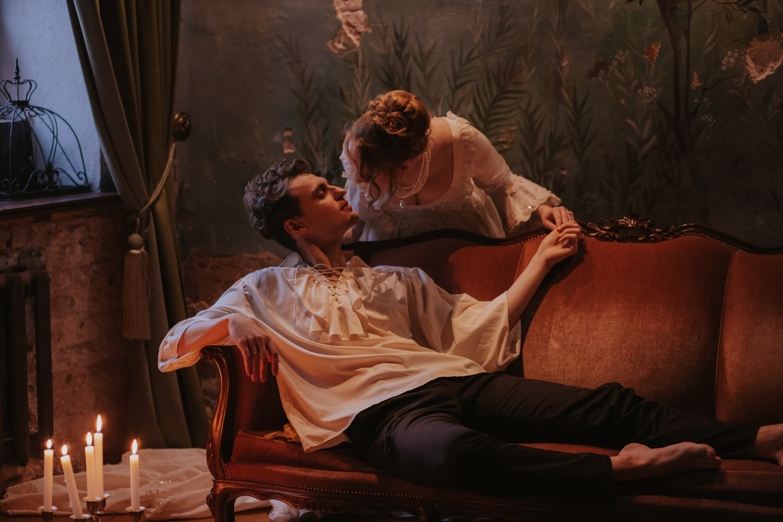 Мария и Сергей. Художественная винтажная фотография