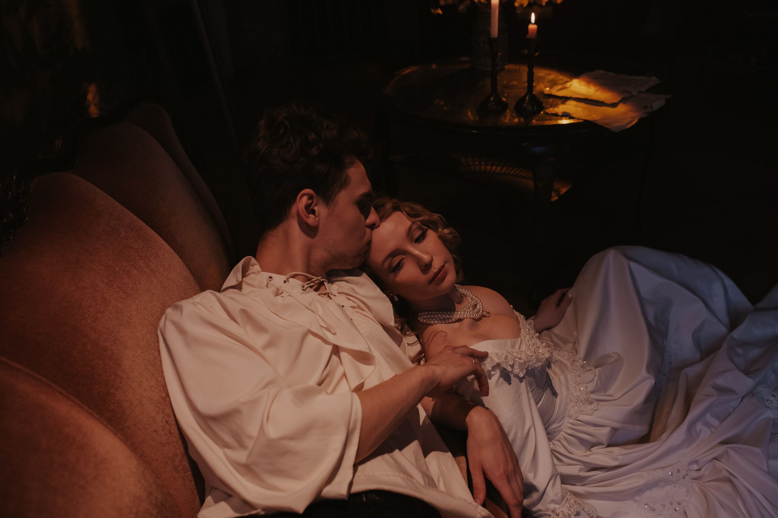 Мария и Сергей. Художественная винтажная фотография