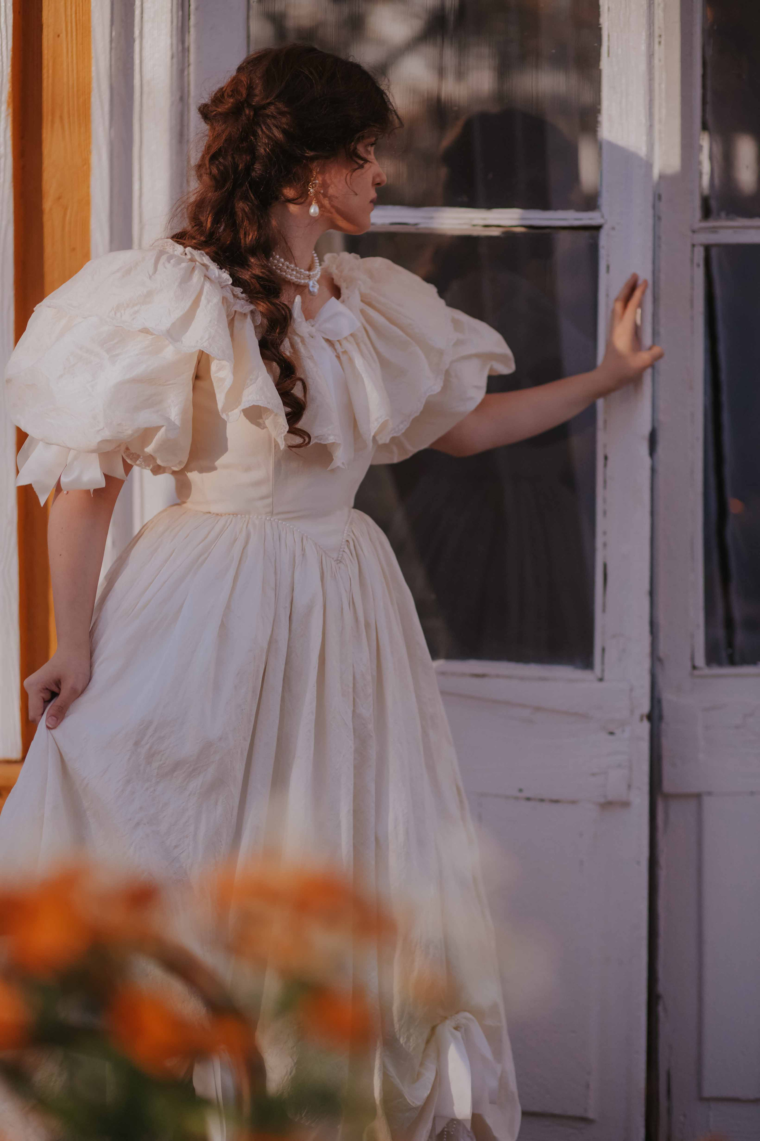 Анастасия. Осень в усадьбе. Художественная винтажная фотография