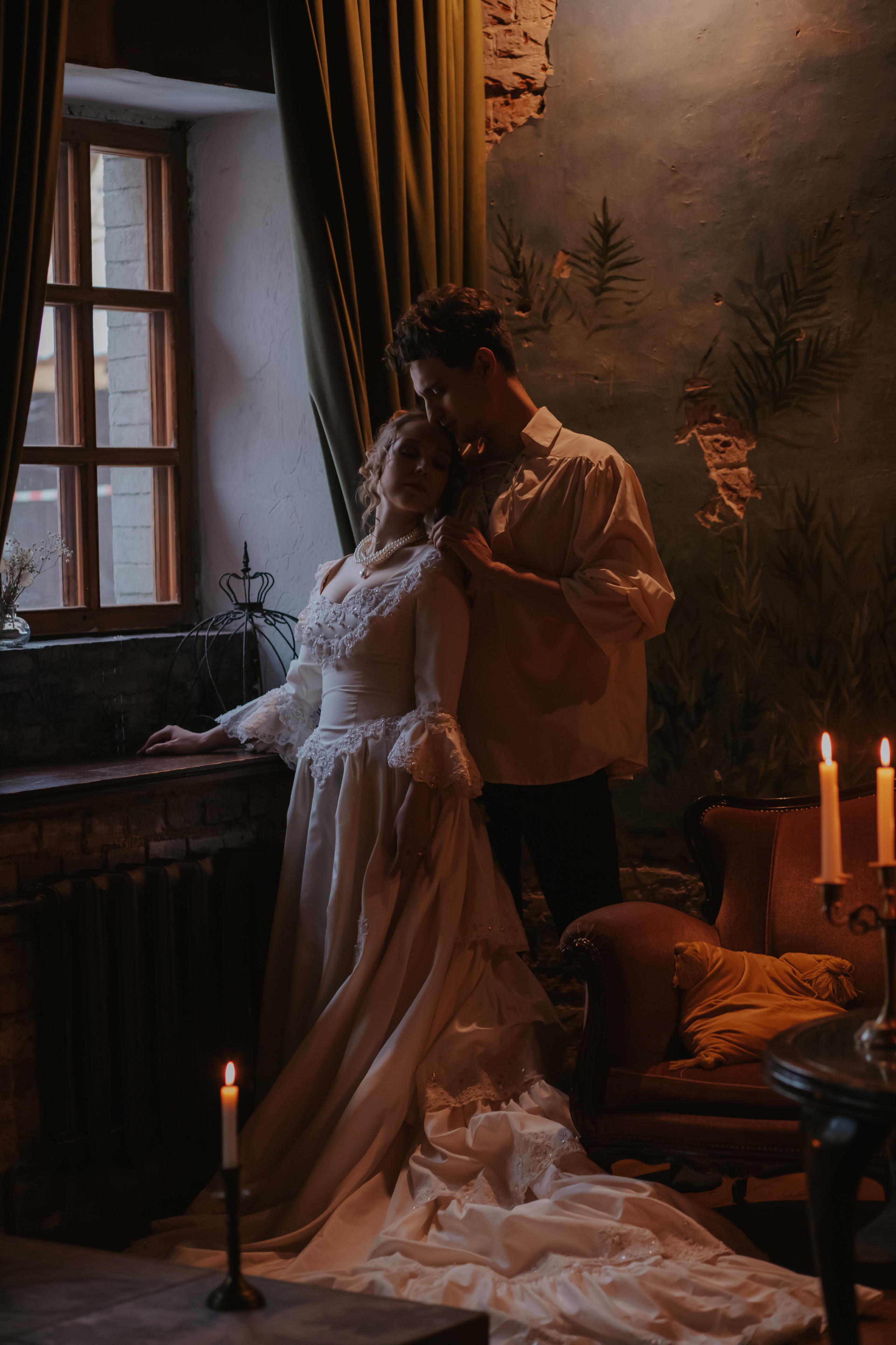 Мария и Сергей. Художественная винтажная фотография