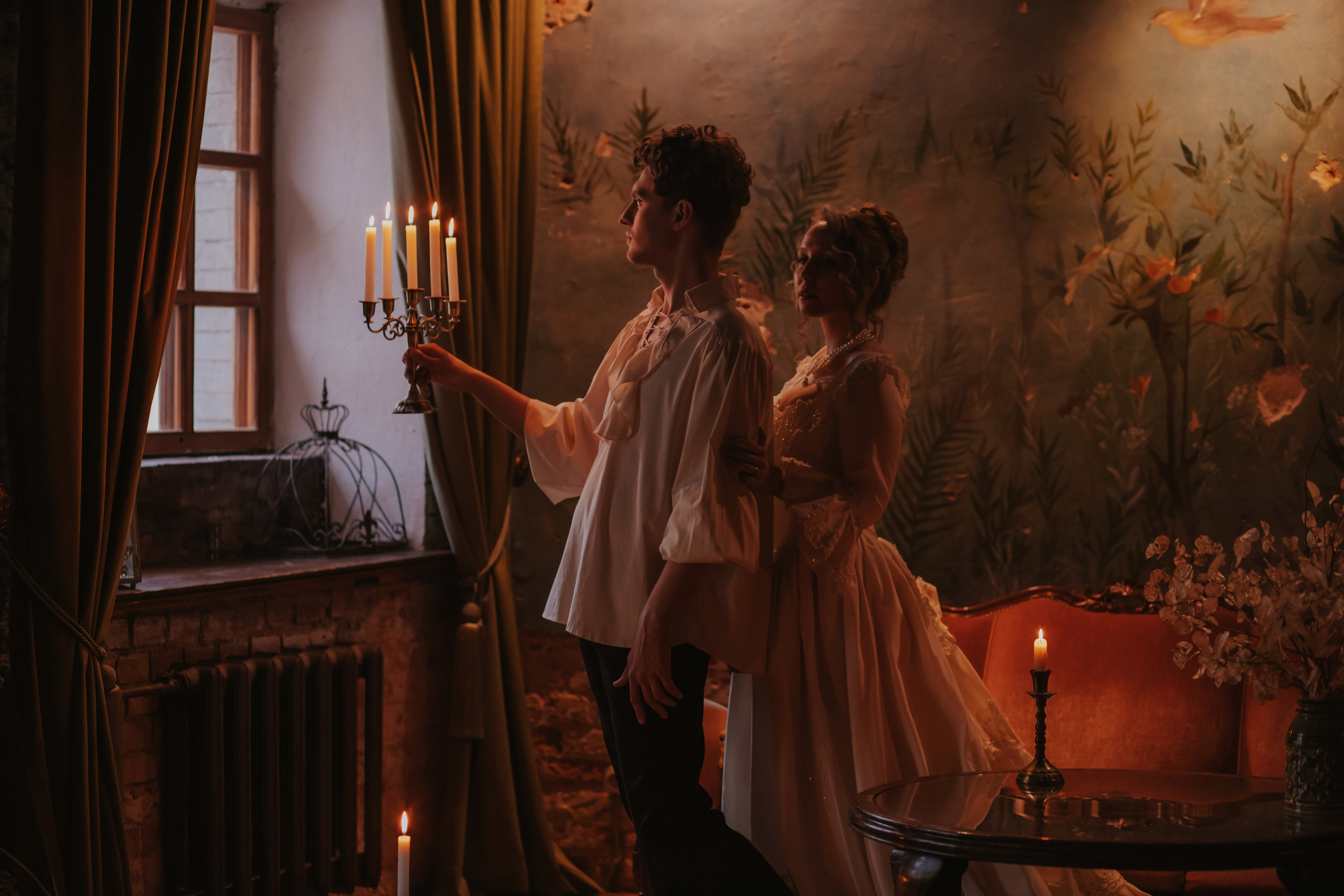 Мария и Сергей. Художественная винтажная фотография