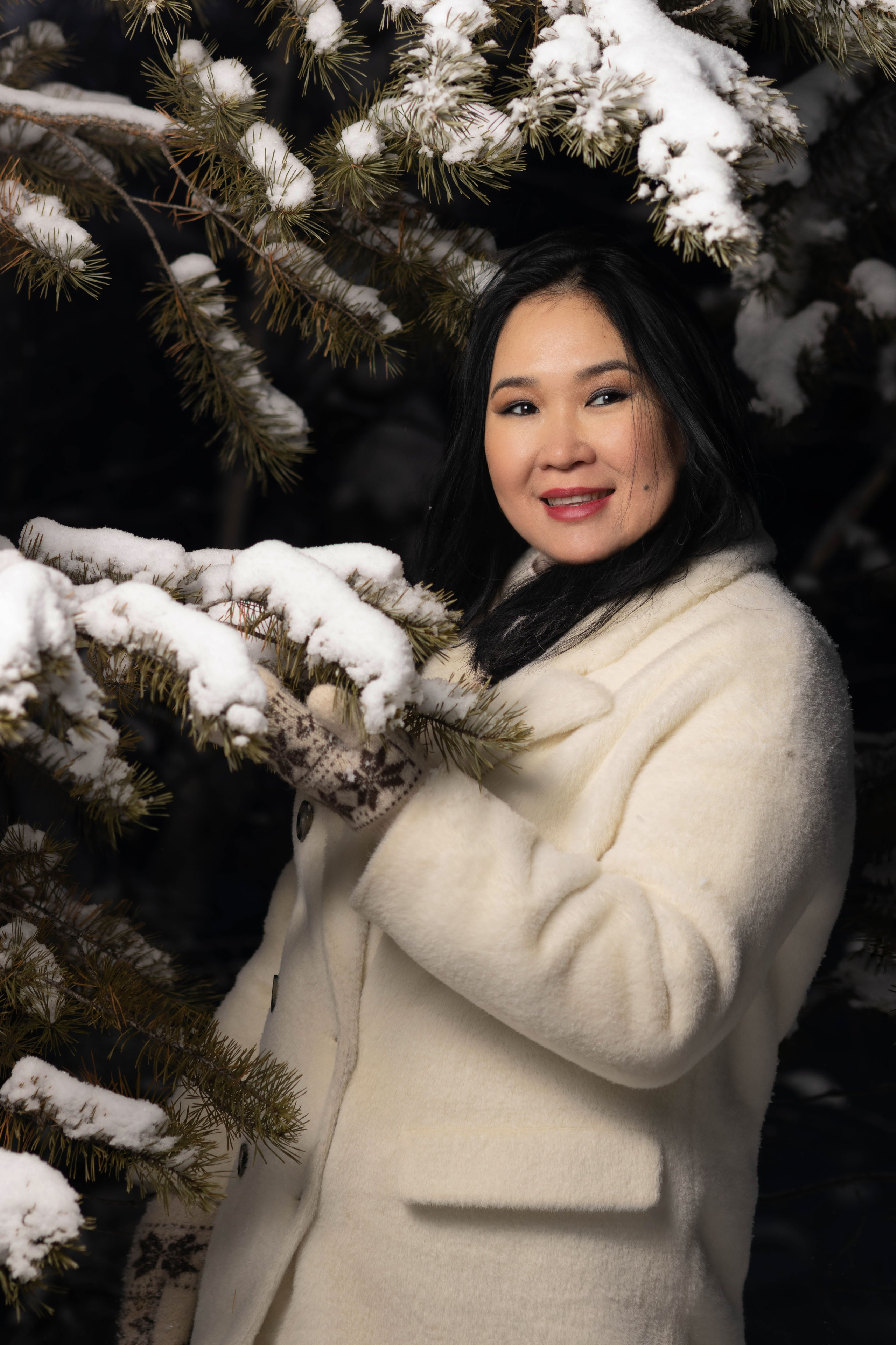 Новый год Якутск девушки. Фотограф Якутск Зоя Николаева