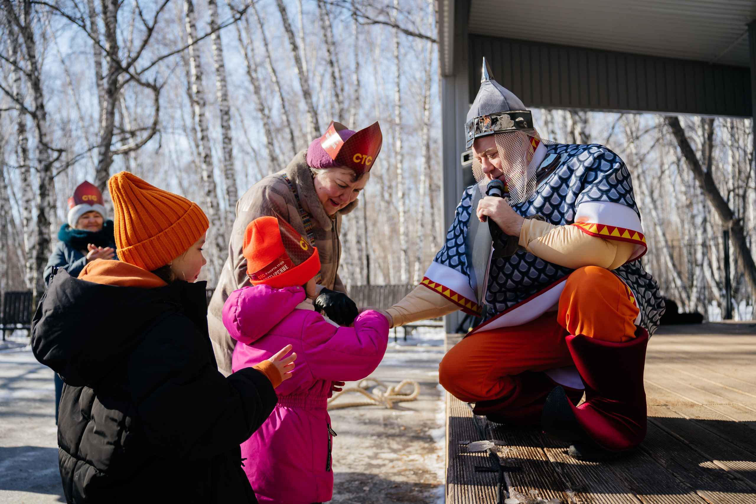 Масленица с СТС. Видеограф и Фотограф в Челябинске Ксения и Владимир Рюмины