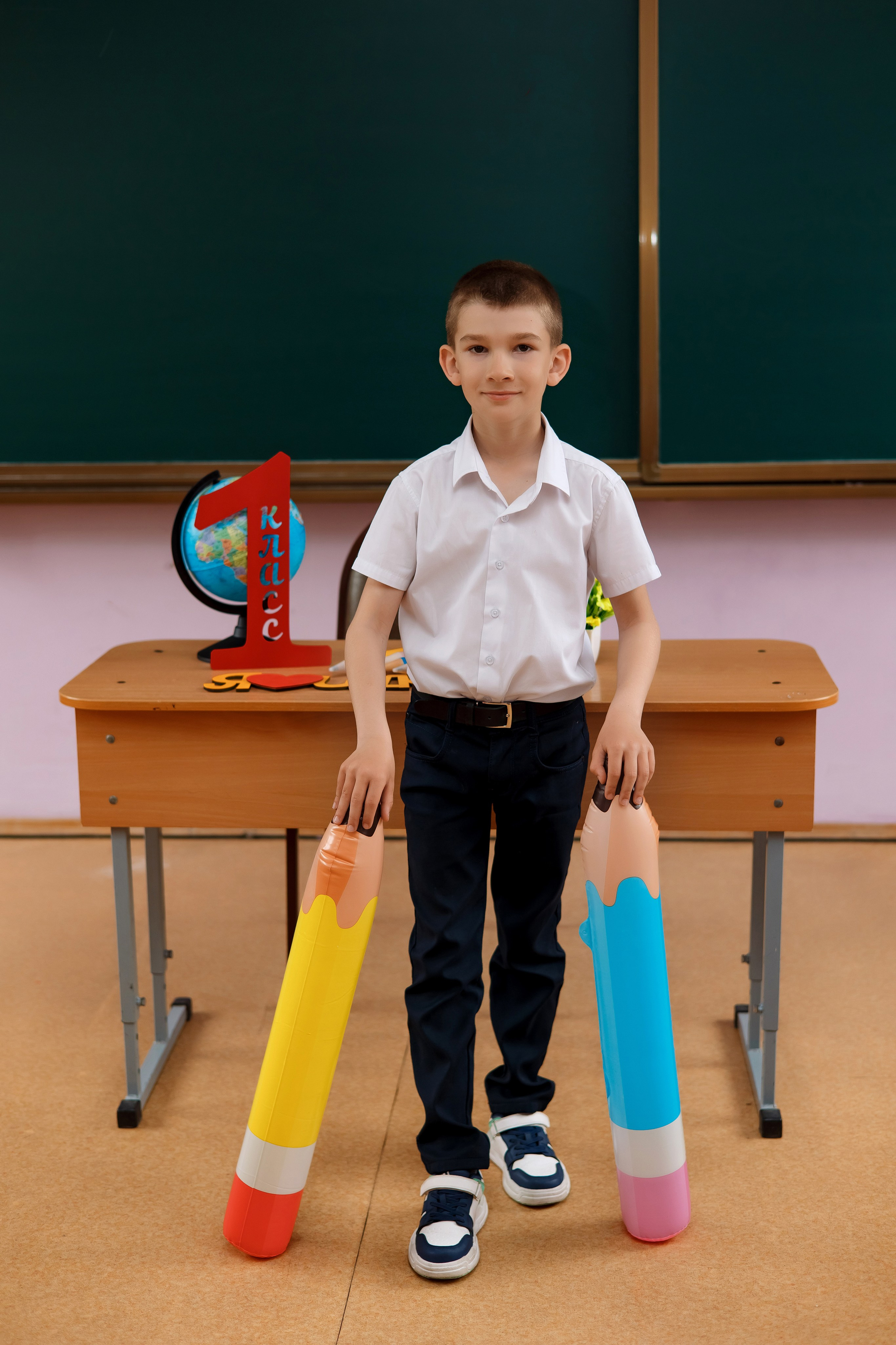 1 класс 1 школа. Фотограф Любовь Корниенко, Примоский край