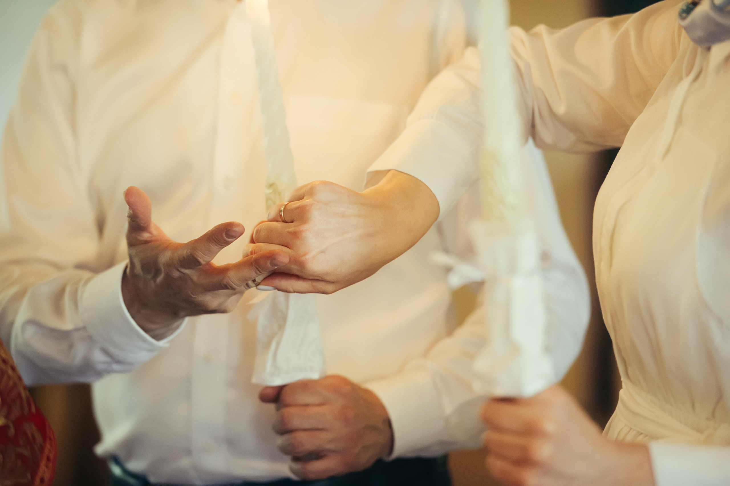 Екатерина и Александр. Венчание, Москва. Семейный фотограф Анна Дубовская