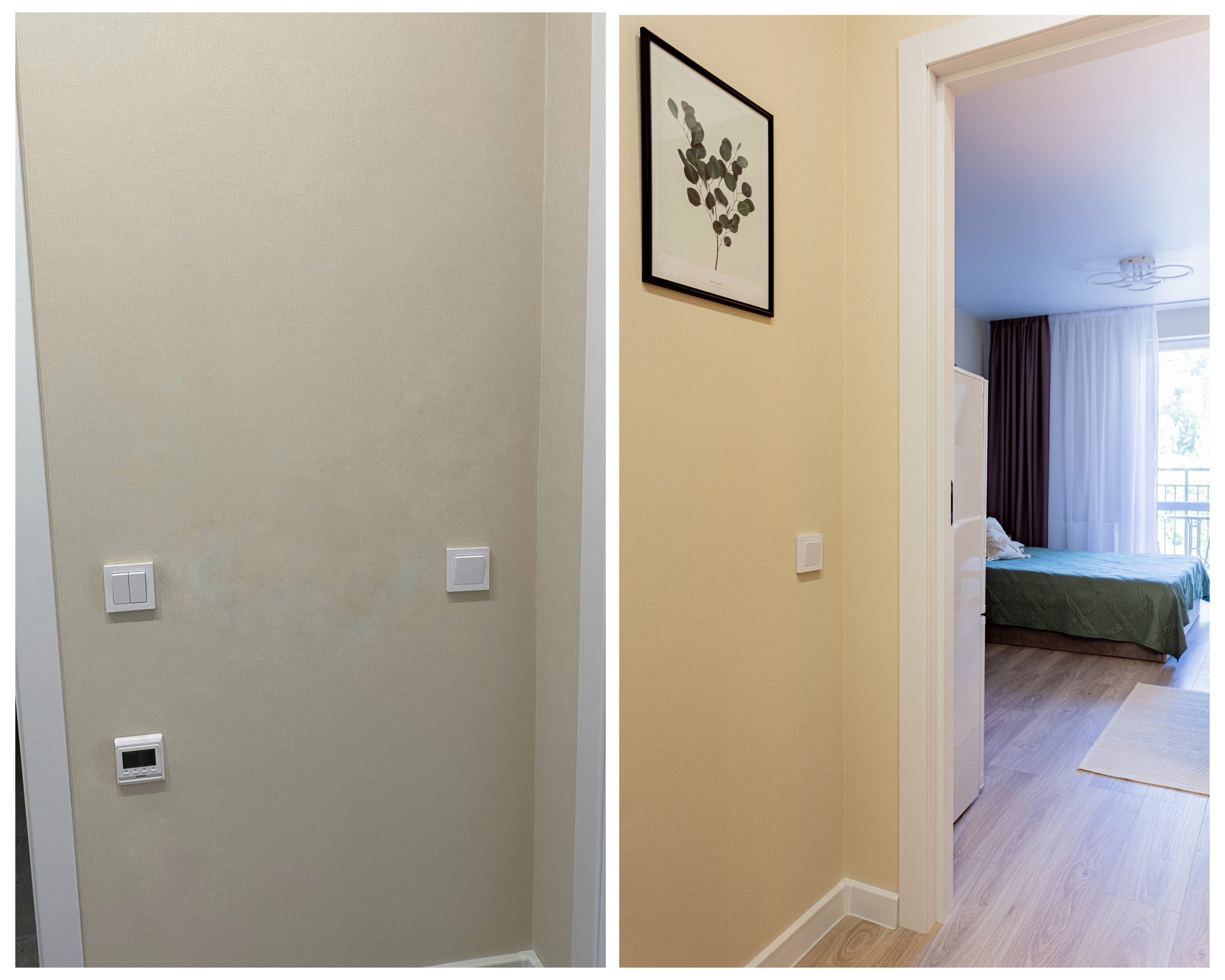 Комплектация студии с ремонтом от застройщика. Интерьерный фотограф. Хоумстейджер. Сочи/Адлер/Красная поляна