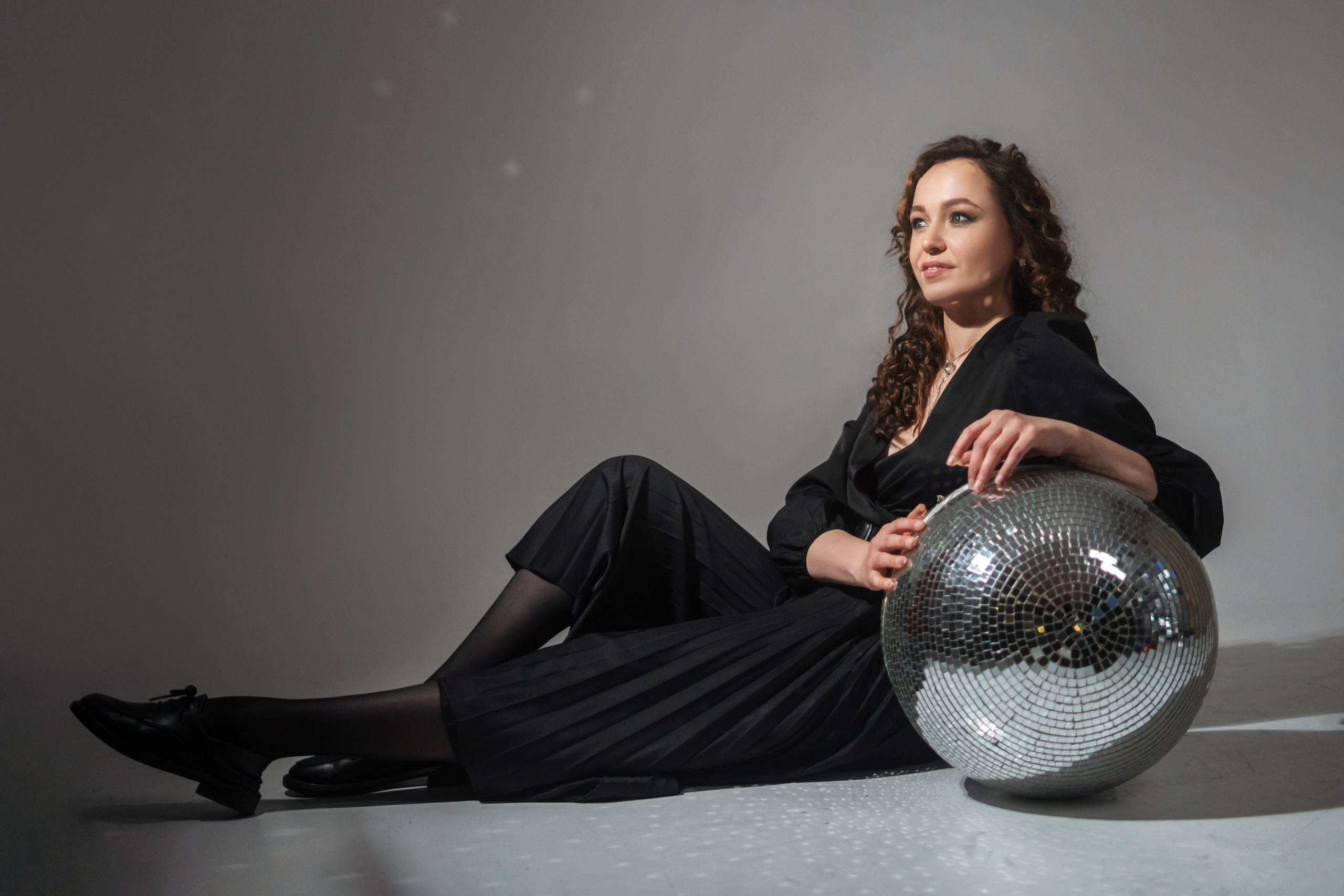 Новогодняя съёмка в студии. Подруги. Мила Посвит Фотограф новорожденных в Тобольске