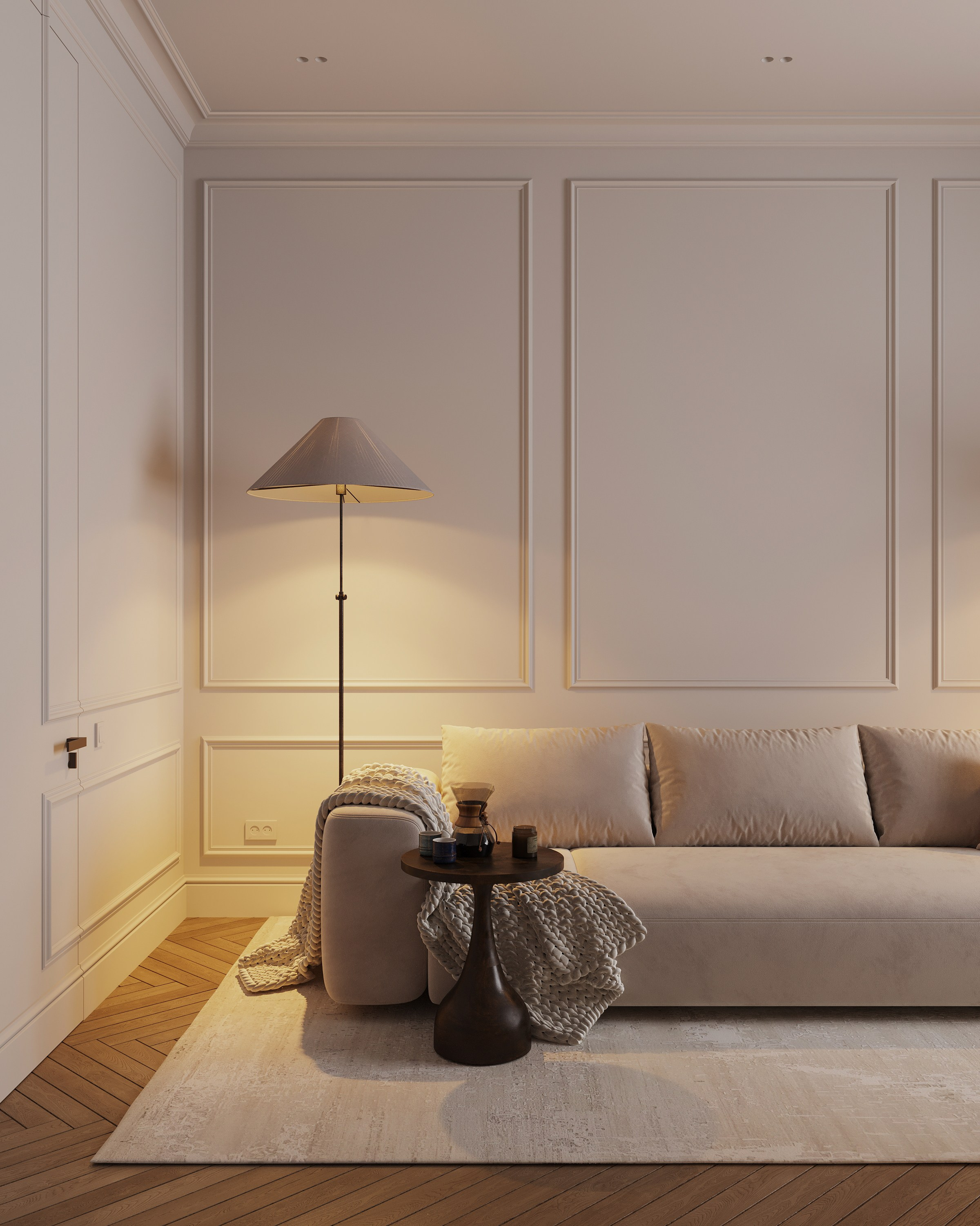 Новогодняя гостинная. 3D визуализатор