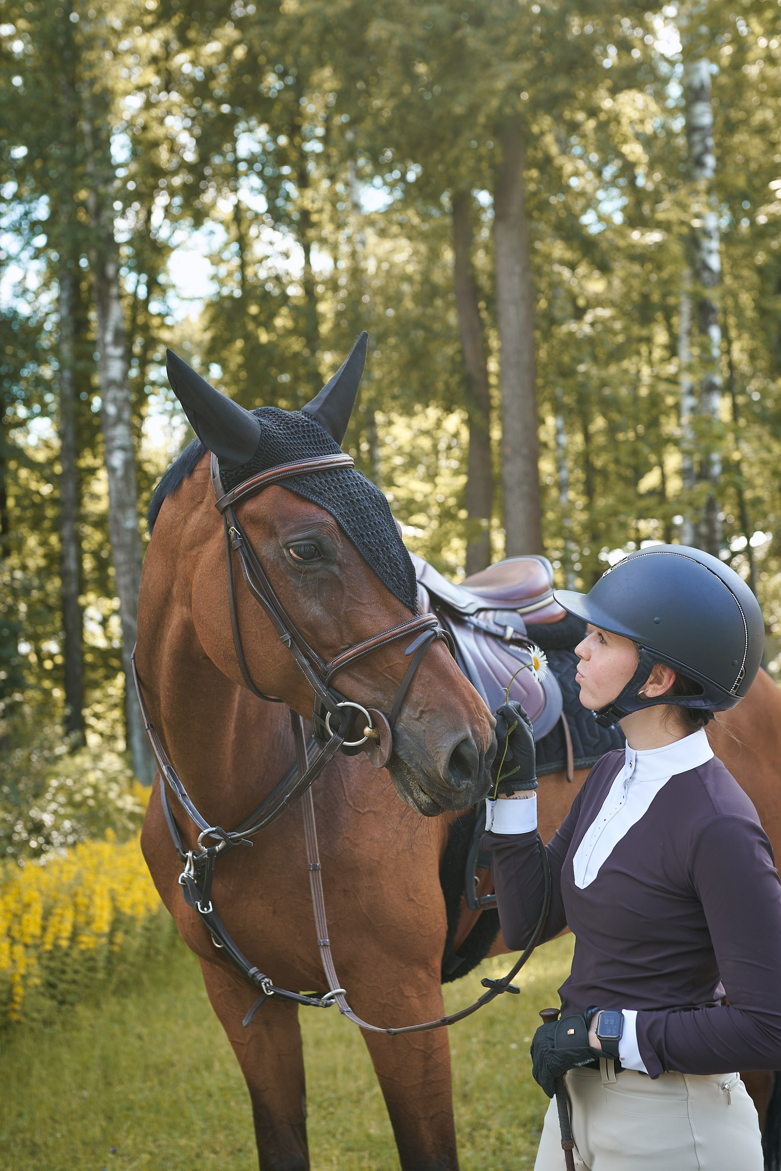 Алиса и Кон Челла В. Фотосессии с лошадьми в Москве, Новосибирске