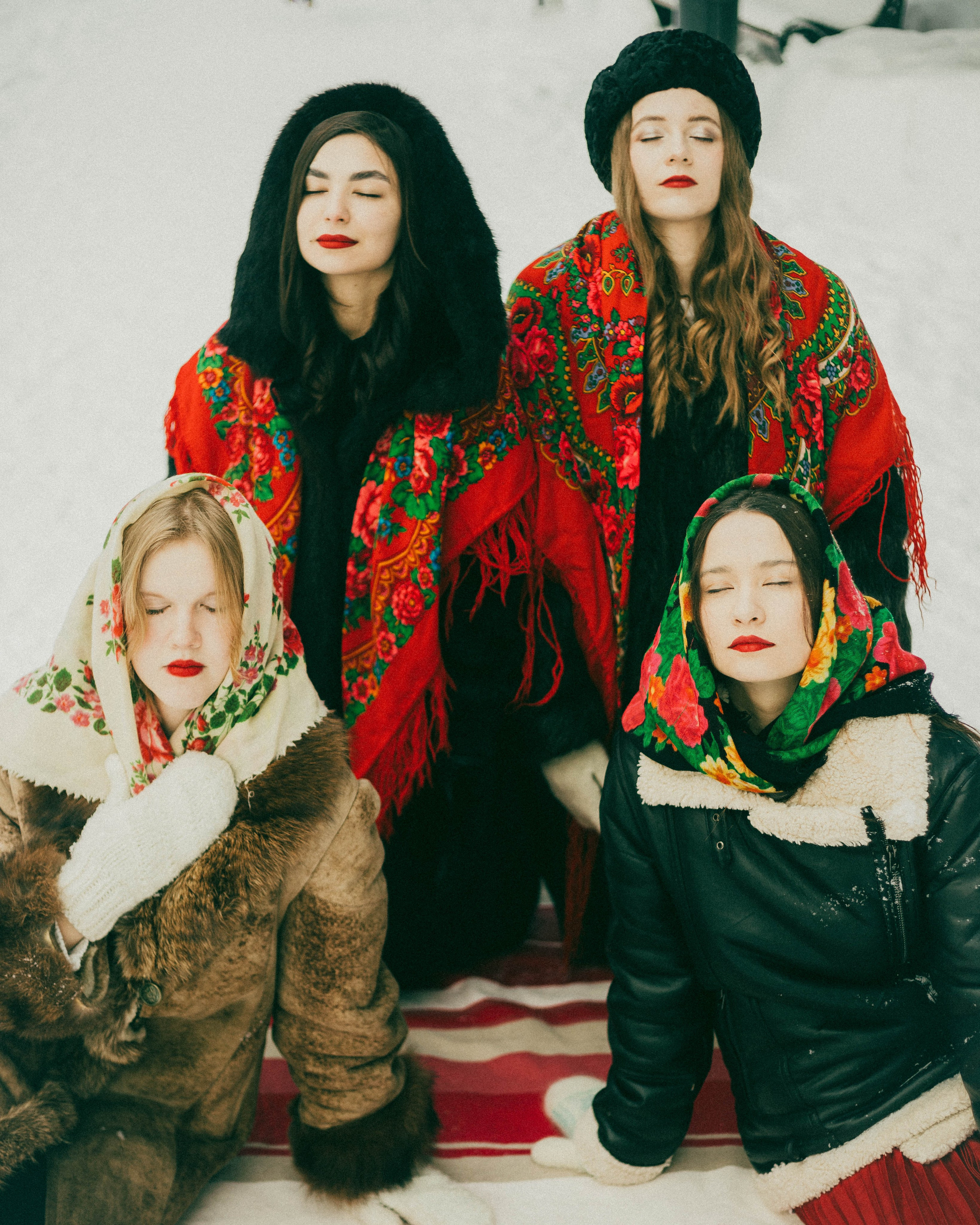 Зима в стиле СССР. Портретный и репортажный фотограф Елизавета Рудовская|Казань