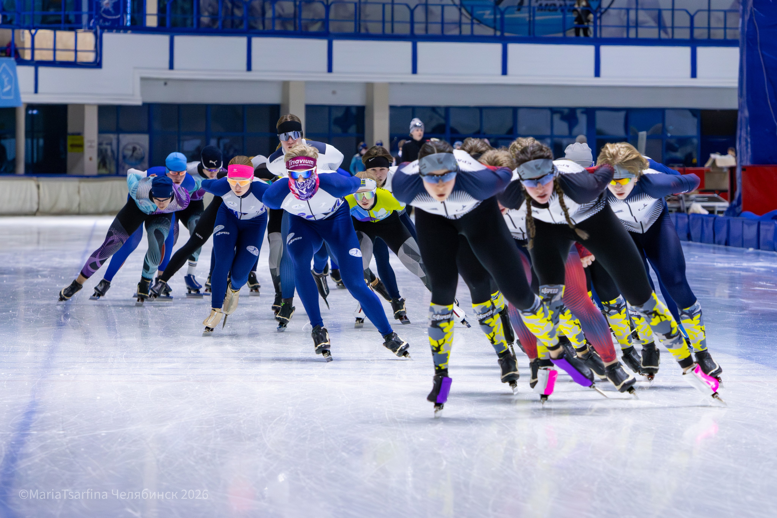 Конькобежный спорт. Спортивная съемка Мария Царфати