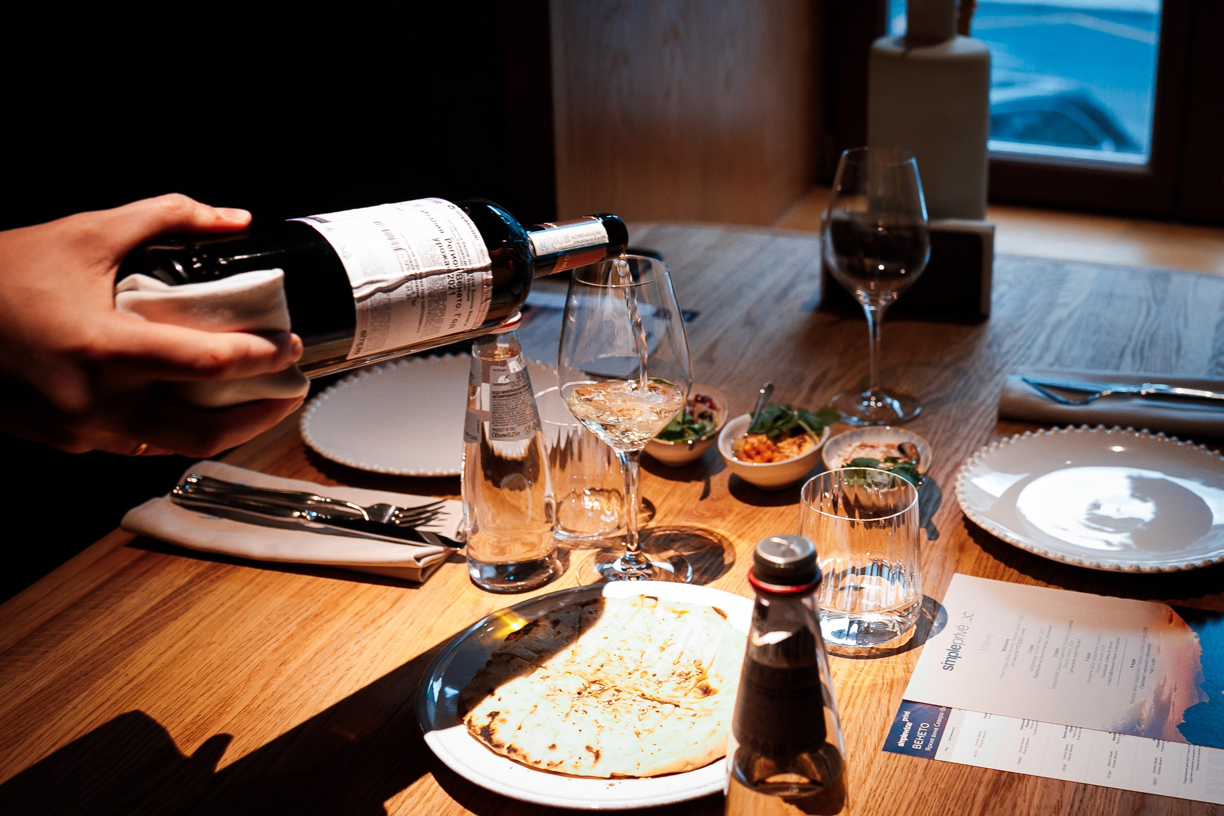 Эногастрономический ужин. Фотограф в Санкт-Петербурге