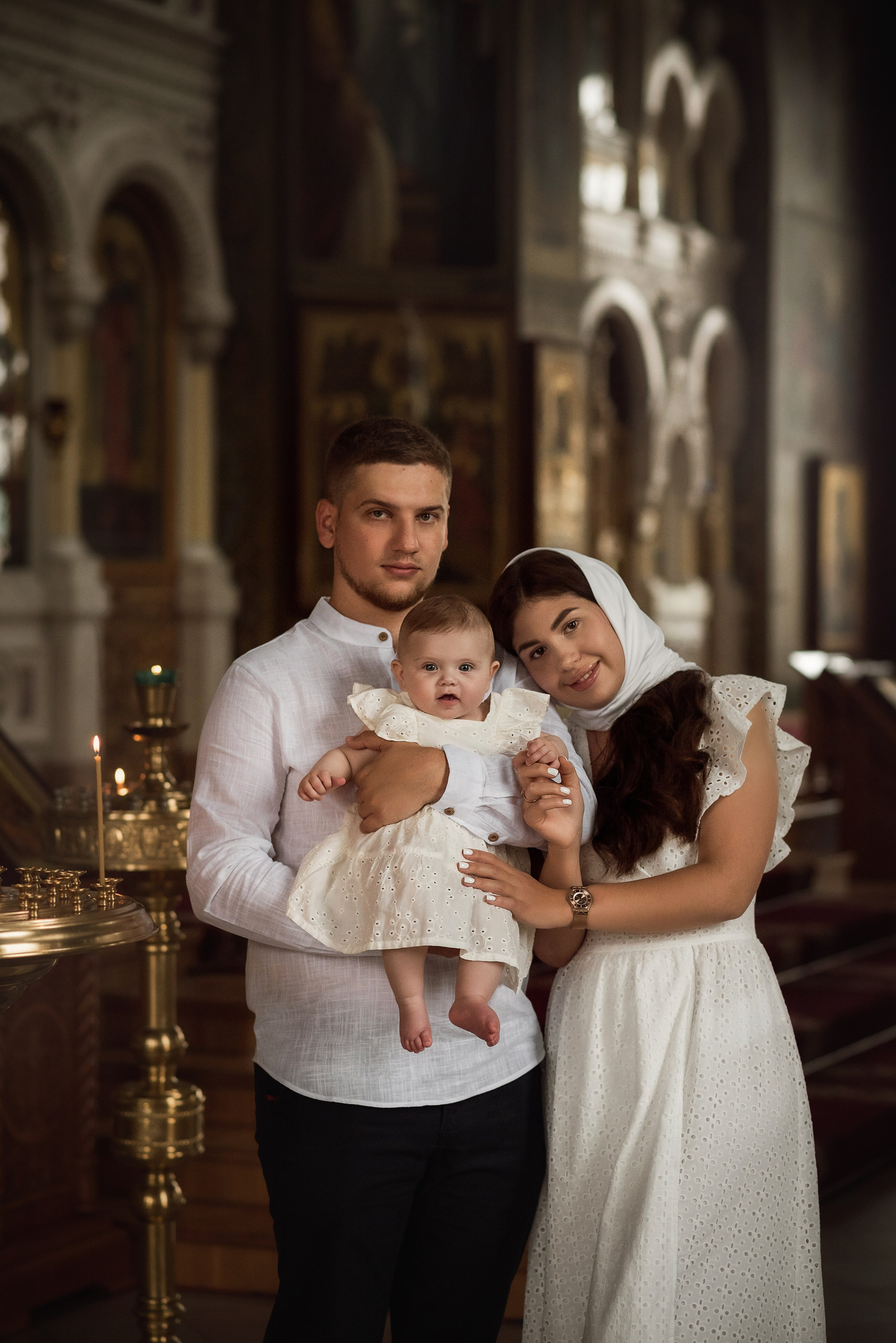 Крещение Марии Храм Преполовения Пятидесятницы. Семейный фотограф в Ростове-на-Дону Татьяна Литвинова