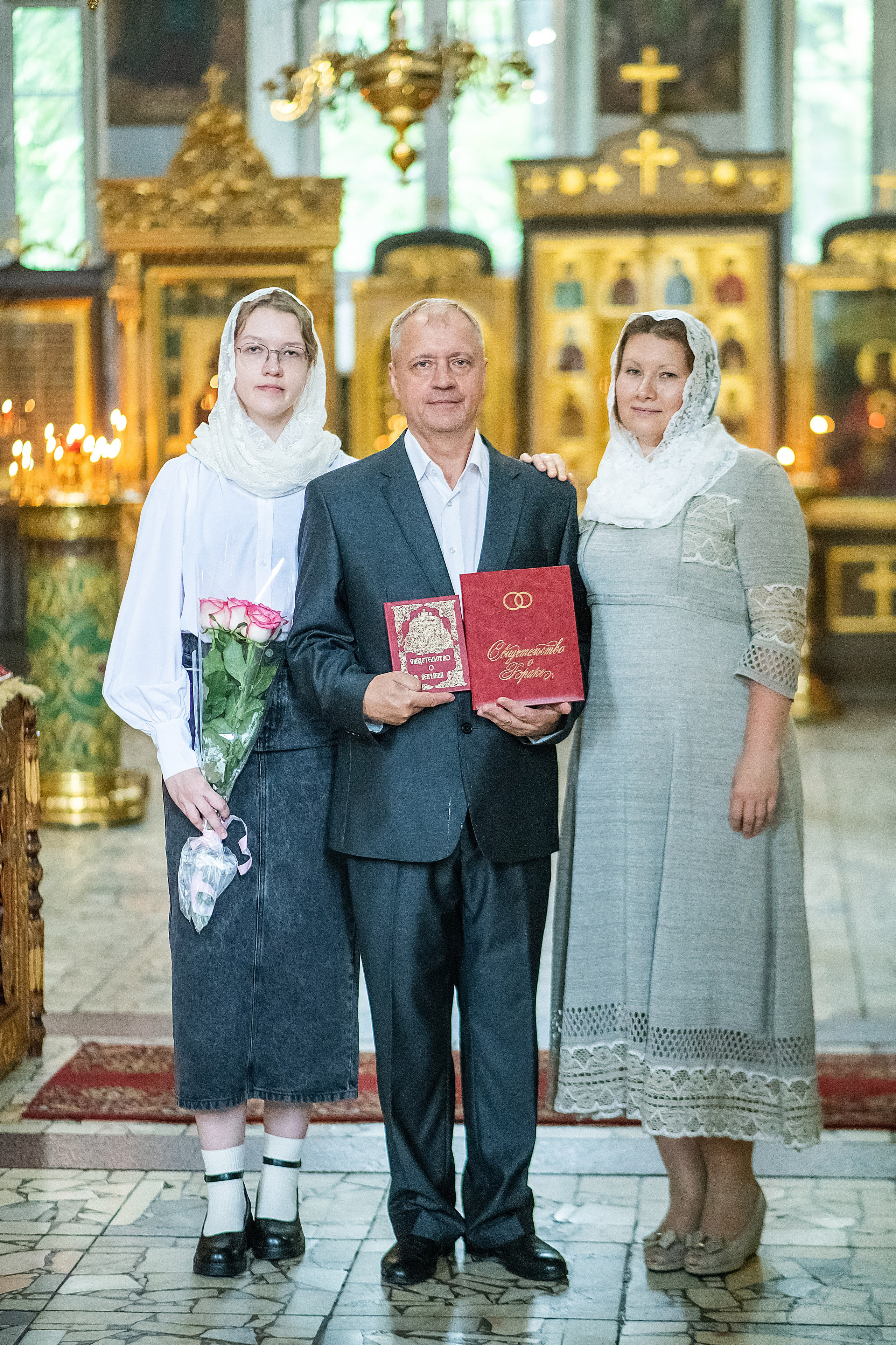Венчание Натальи и Виктора в Храме Адриана и Натальи в Бабушкине. Фотограф Крещения и Венчания в Москве и МО