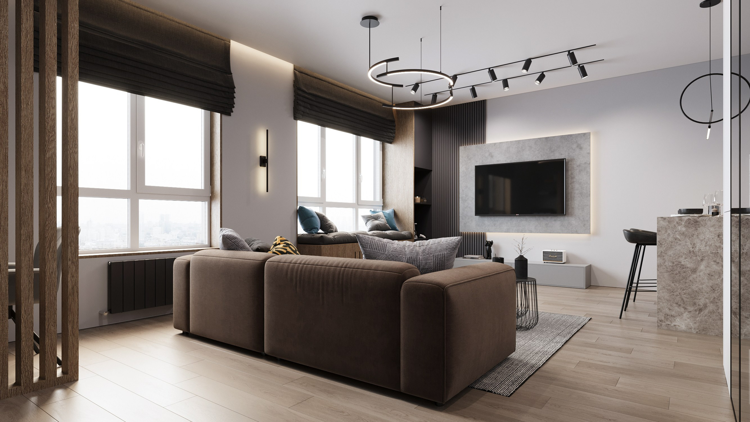 ЖК Огни дизайн проект. Мария Воропаева | Дизайн интерьера под ключ Москва и МО