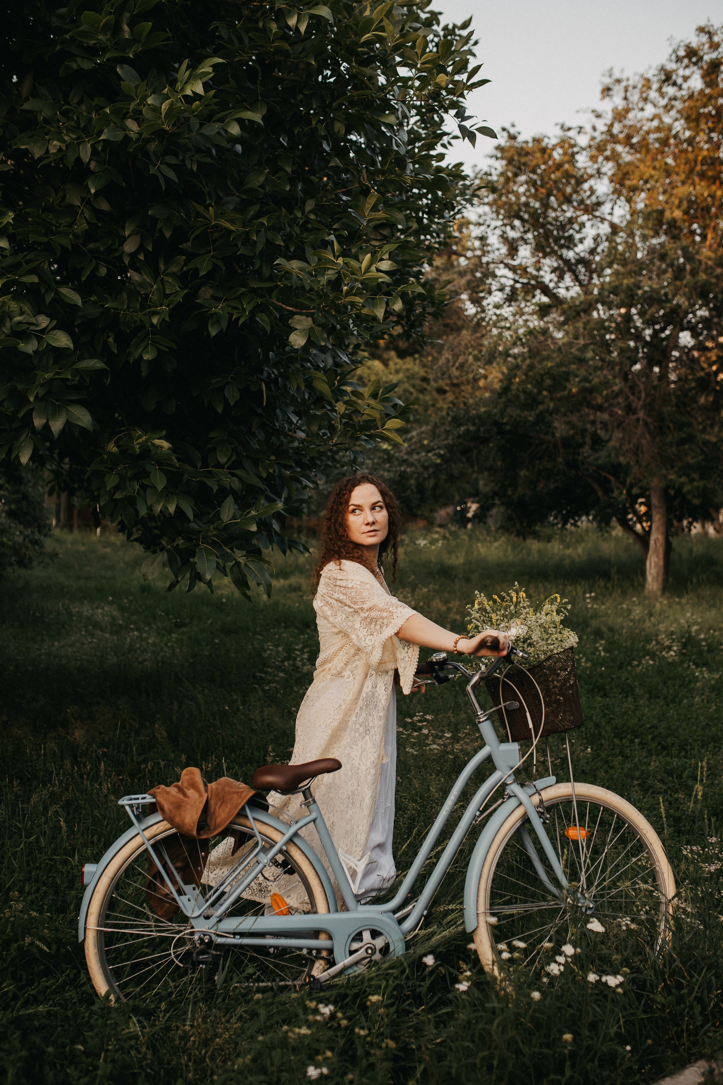 Света с велом. Семейный фотограф Трусова Евгения в Екатеринбурге