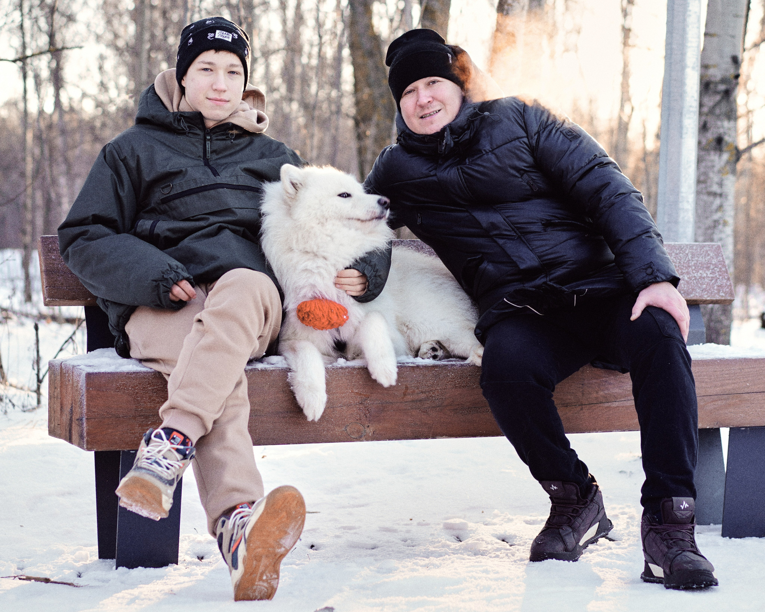 Прогулка морозным утром. Фотограф Казань