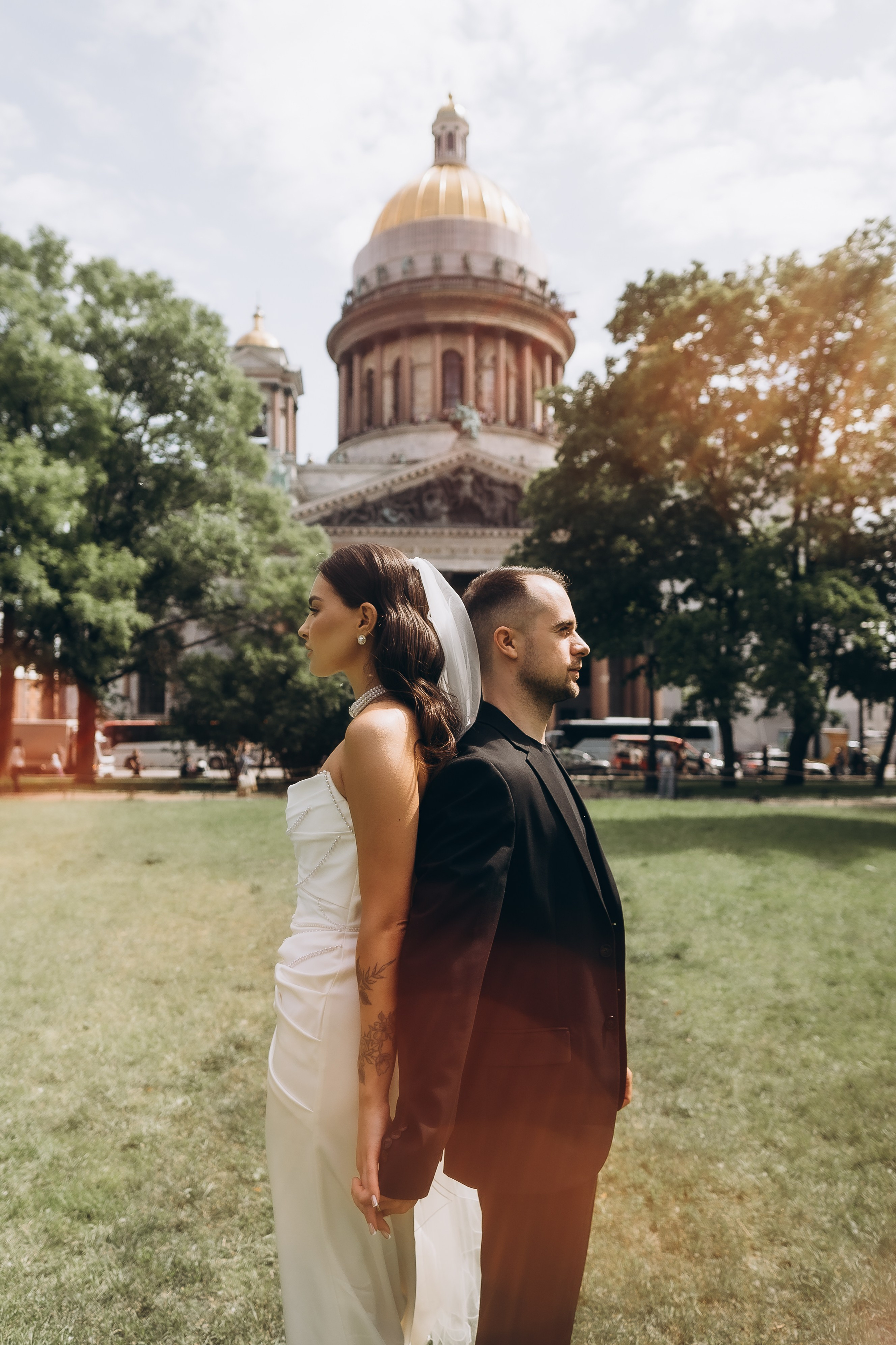 Свадебная Фотопрогулка Исаакиевский. Фотограф ПИТЕР СПБ Надежда Баранова