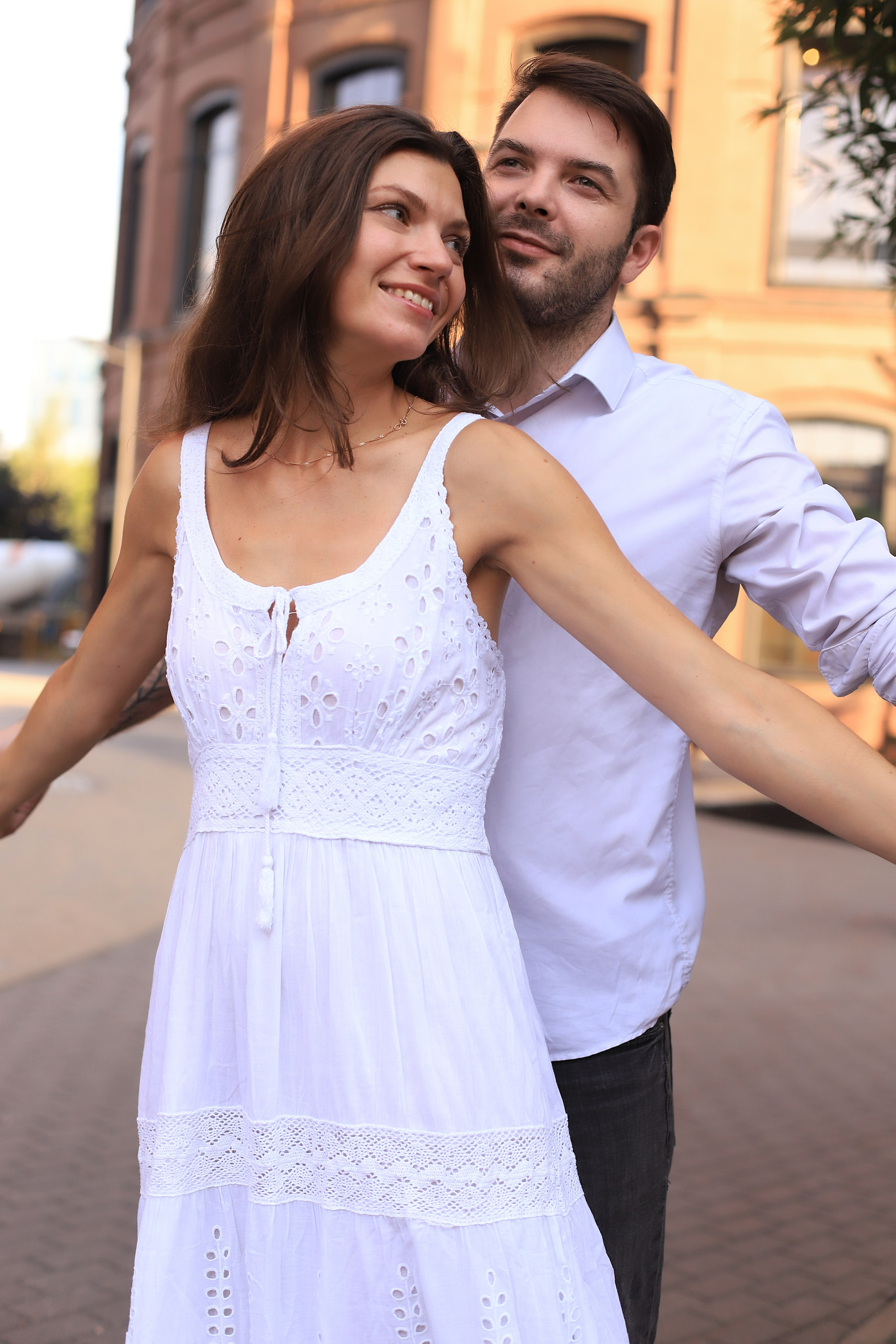 Фотопрогулка на закате. Фотограф в Москве Елена Дроботя