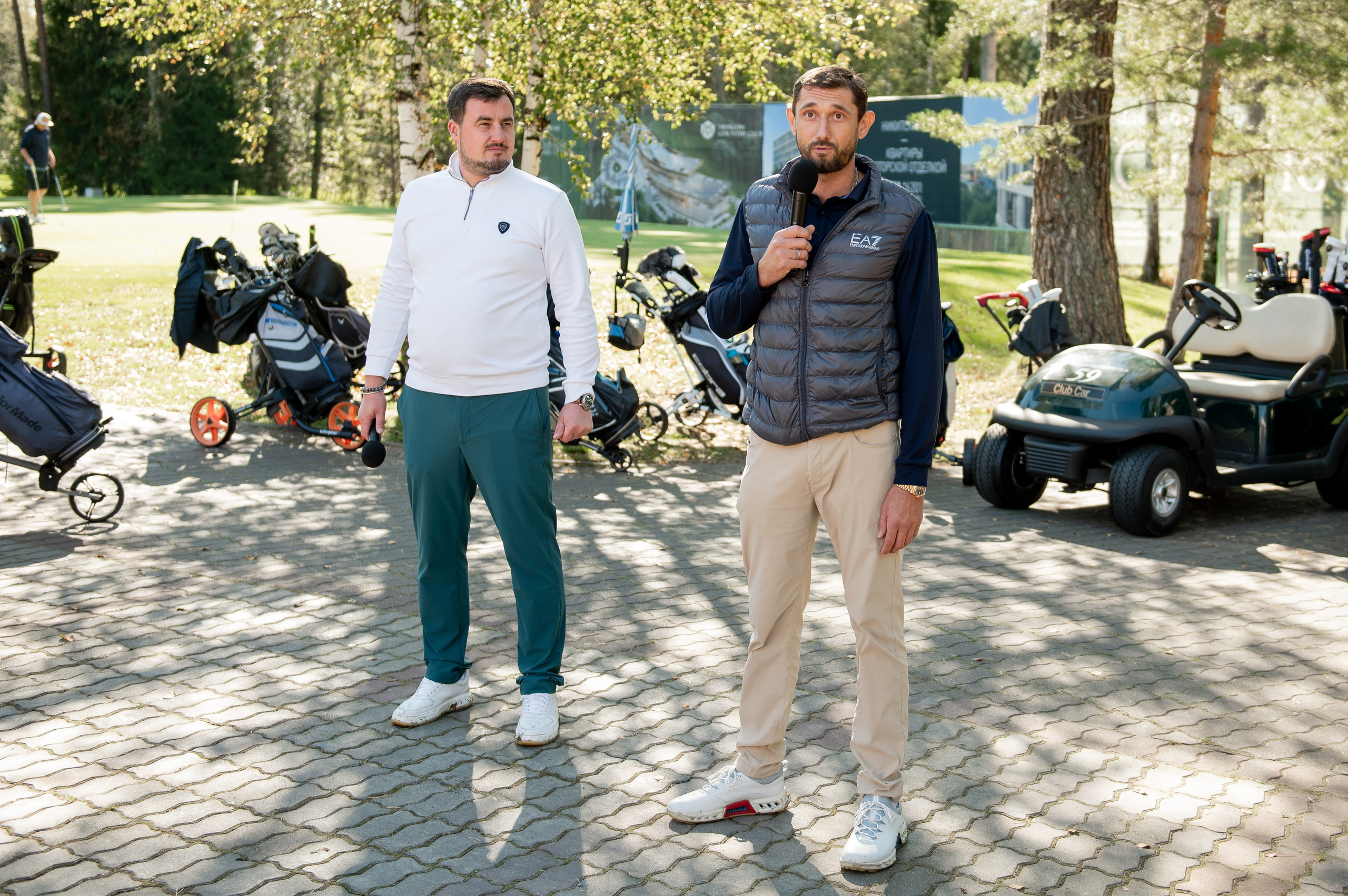 Турнир по гольфу. Профессиональный фотограф в Москве Александра Харламова