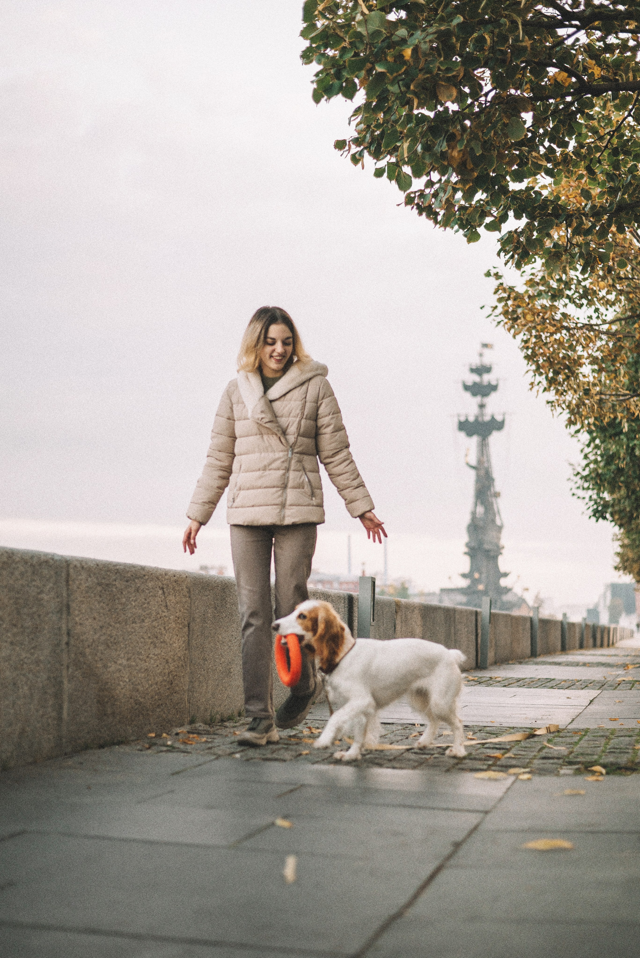 Маша и Вега. Фотограф-анималист Богданова Полина